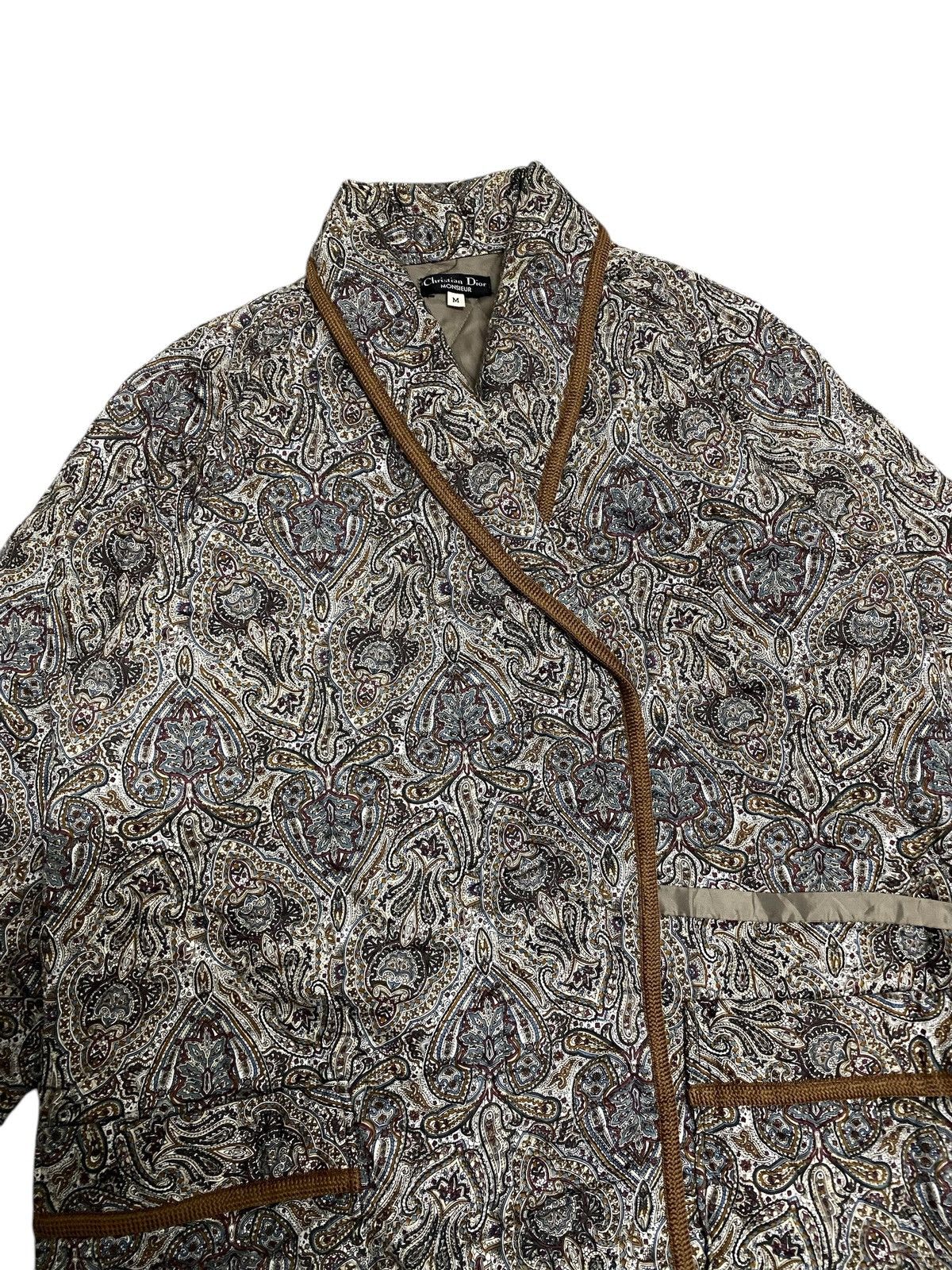 Christian Dior Monsieur × Vintage Vintage Christian Dior paisley quilted jacket Size M / US 6-8 / IT 42-44 - 3 Thumbnail