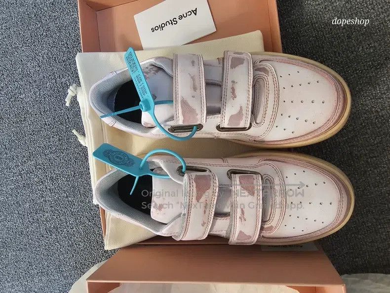 Acne Studios Acne Studios Velcro round-toed low-top casual shoes Size US 6.5 / IT 36.5 - 2 Thumbnail