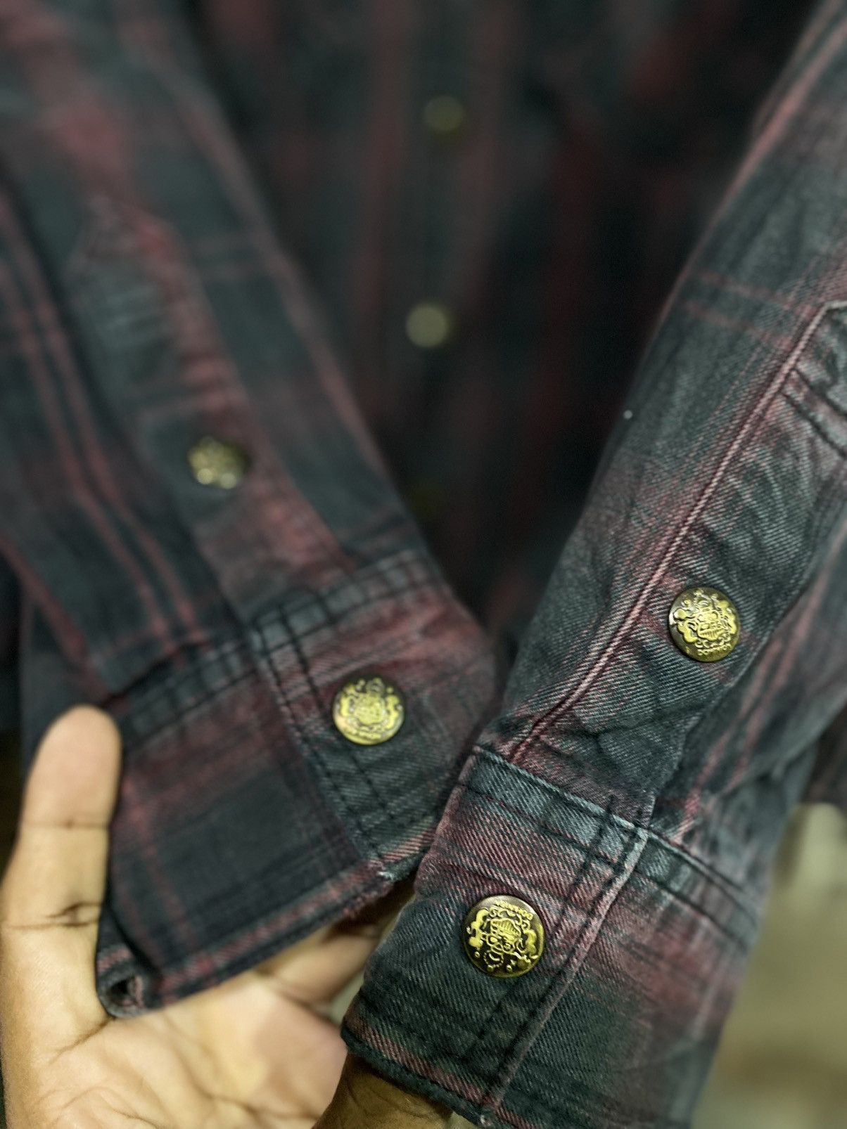 Japanese Brand Qmkos jacket Punk style Shirt Size US M / EU 48-50 / 2 - 4 Thumbnail