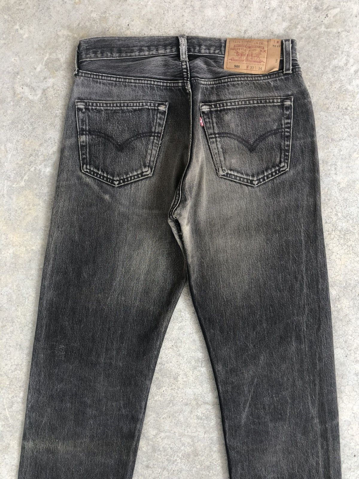 If Six Was Nine Vintage 90’s Levi’s 501 Distressed Denim Size US 32 / EU 48 - 8 Thumbnail