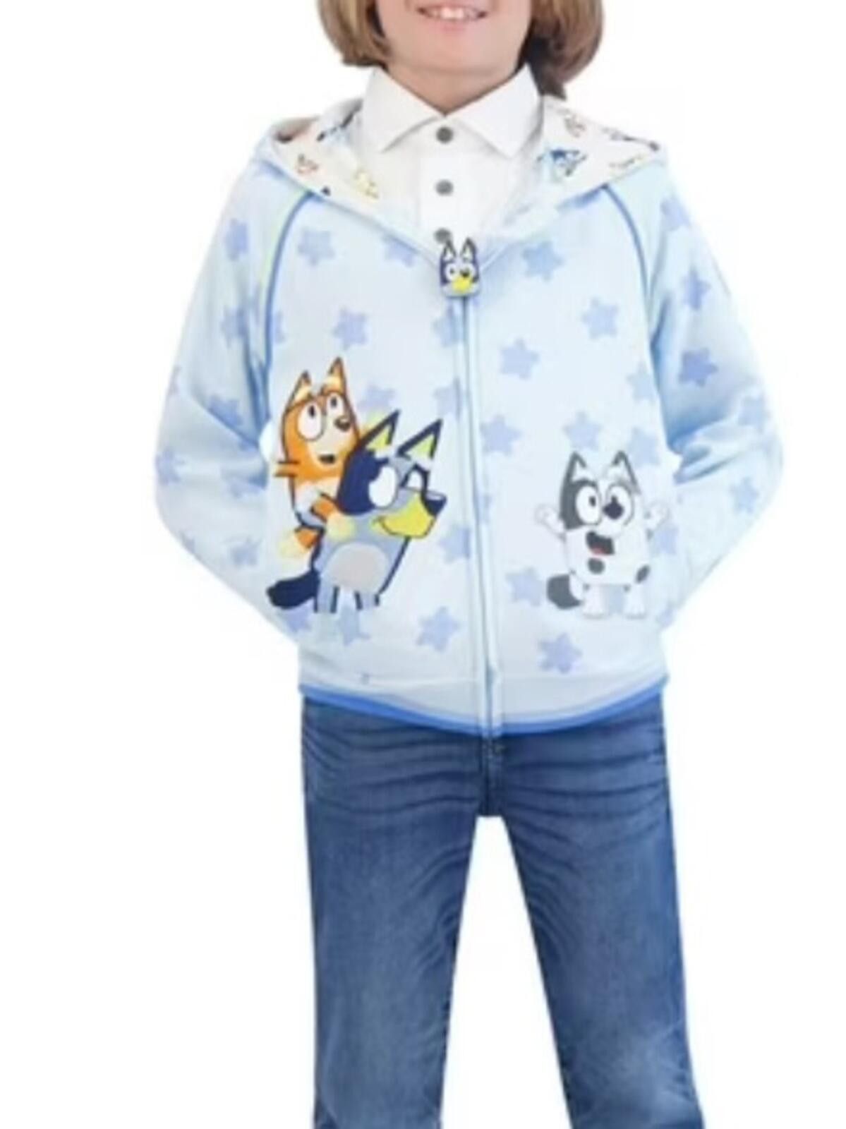 Blue Blue Japan Bluey / Character Zip Hoodie / Boys Size 5 Size US XXS / EU 40 - 5 Thumbnail