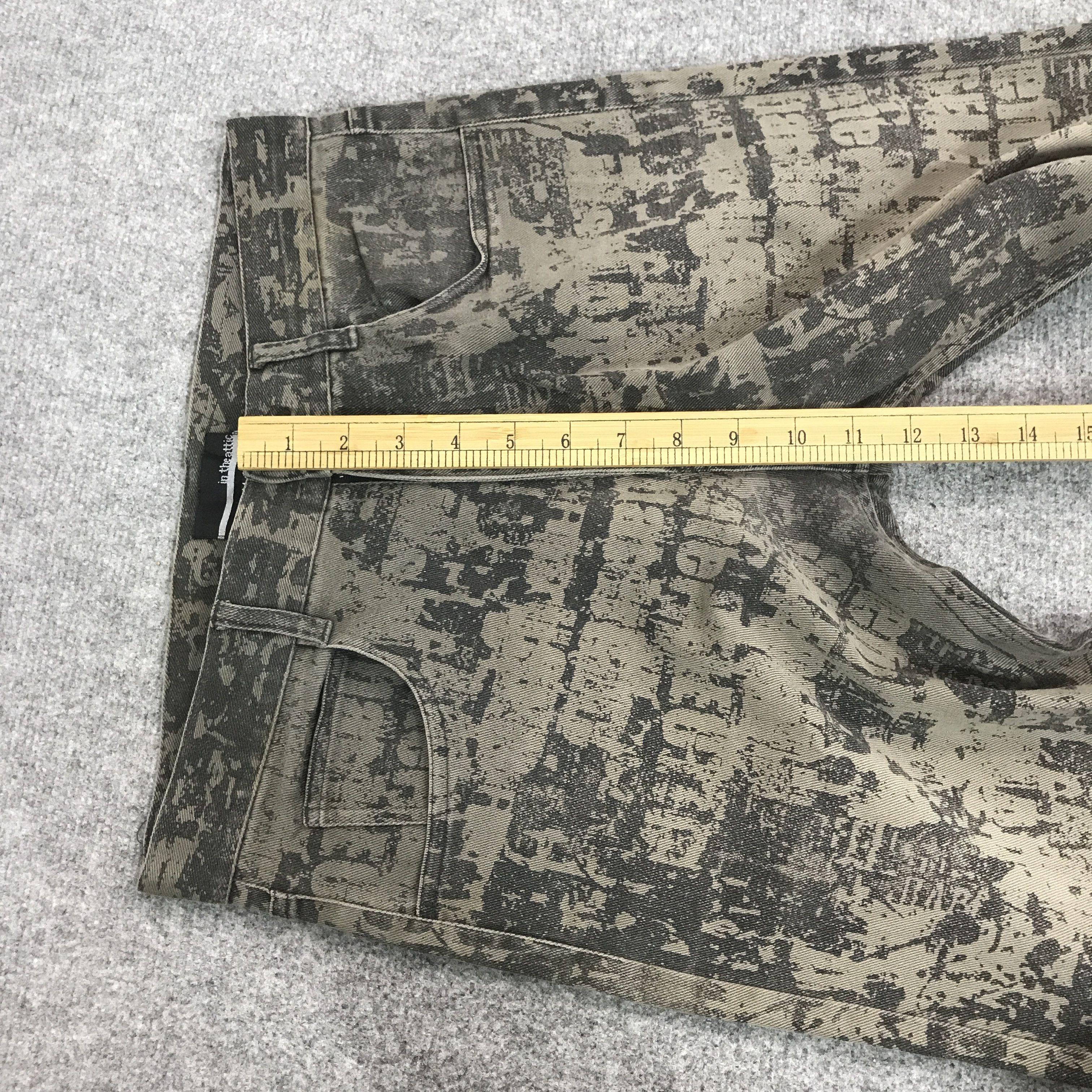 In The Attic in the attic japan denim gothic punk design pants Size US 28 / EU 44 - 8 Thumbnail