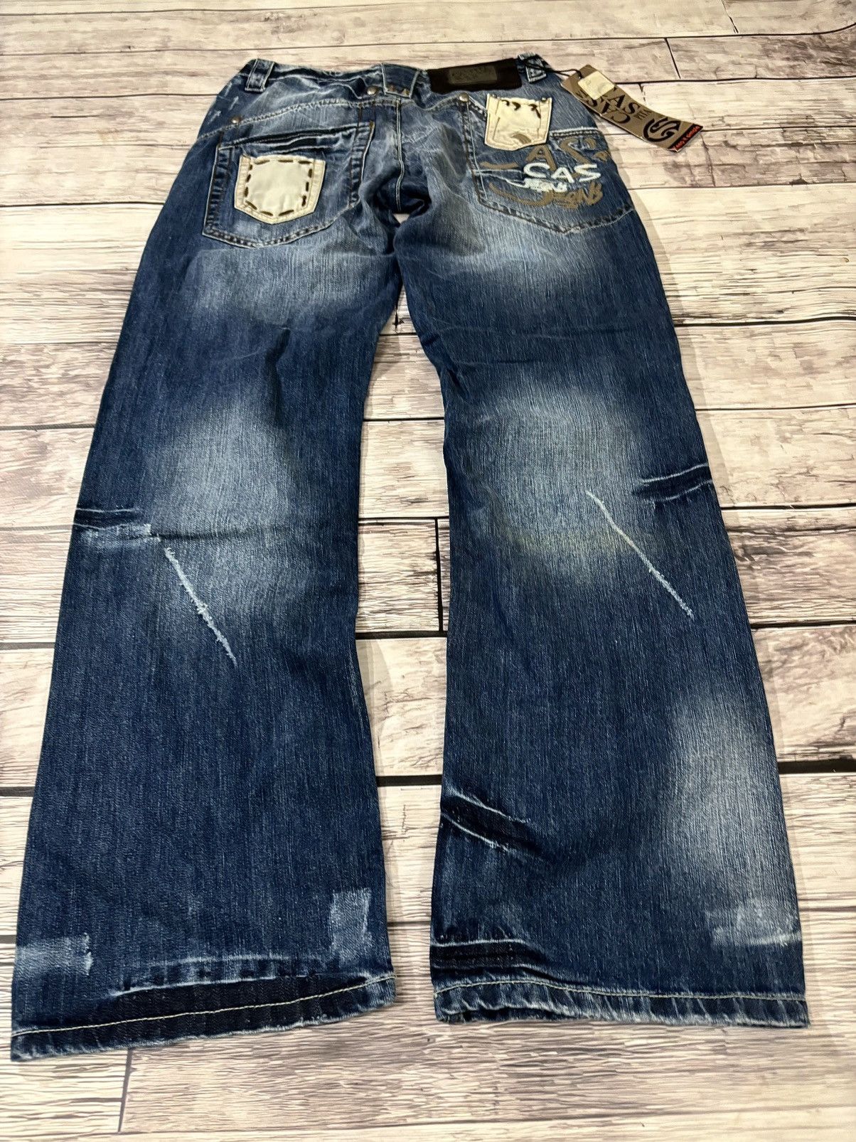 Hysteric Glamour × Japanese Brand 💥 HYSTERIC GLAMOUR BALENCIAGA STYLE JAPANESE JEANS Size US 32 / EU 48 - 5 Thumbnail