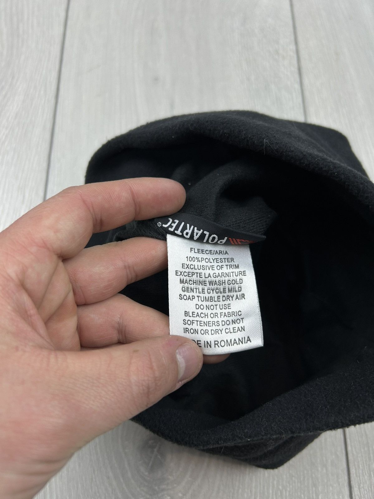 Mountain Hardwear × Vintage Mountain Hardwear Vintage fleece black hat Size ONE SIZE - 4 Thumbnail