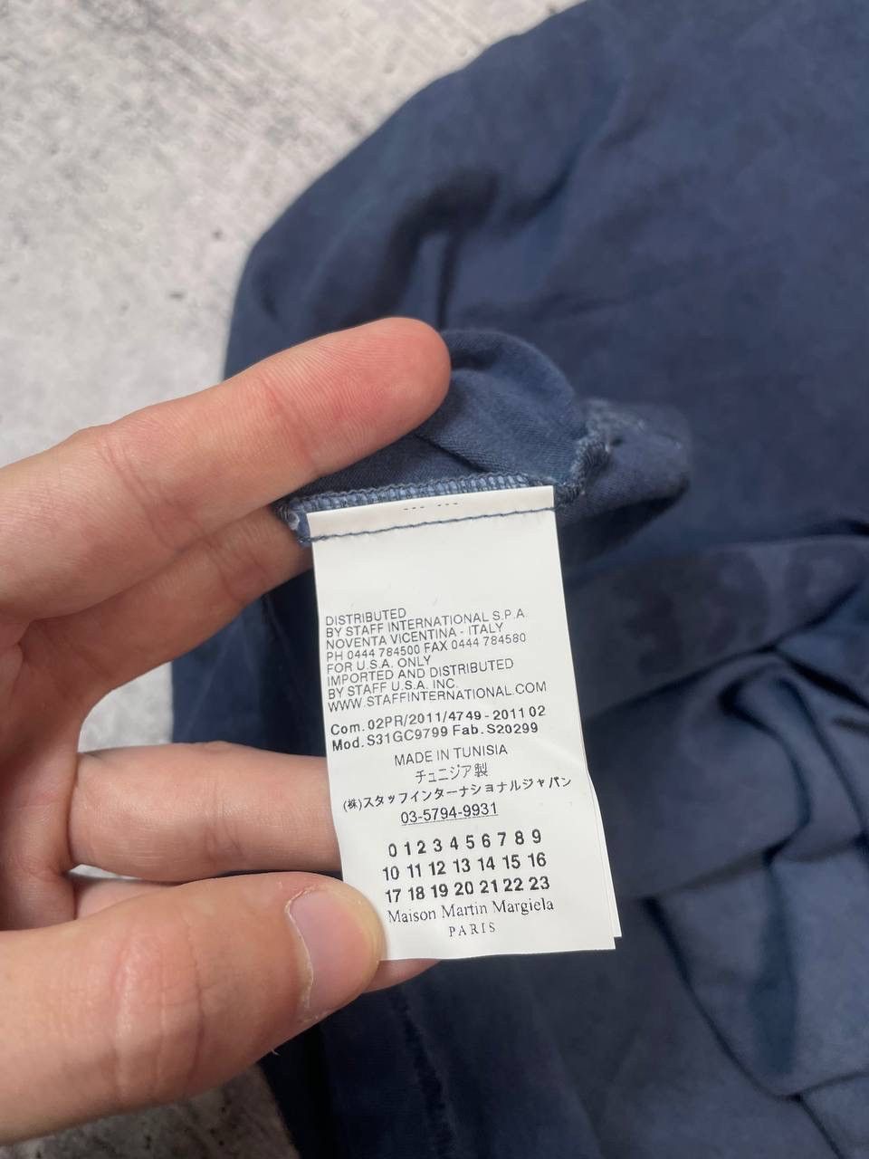 Maison Margiela New Maison Margiela V Neck Washed Tee T-Shirt Y2K Size US M / EU 48-50 / 2 - 8 Thumbnail
