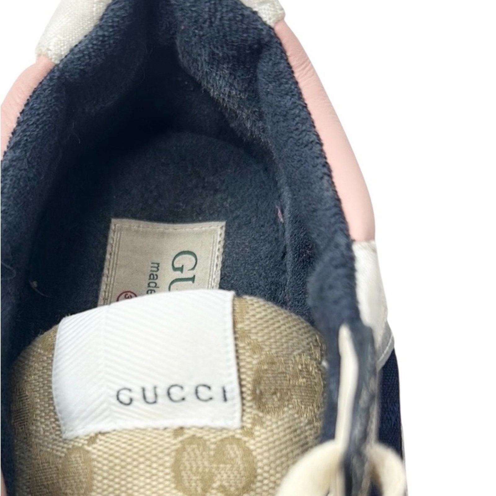 Gucci Gucci Rhyton GG Canvas Monogram Low Top Sneakers Size 38.5 Size US 8.5 / IT 38.5 - 5 Thumbnail