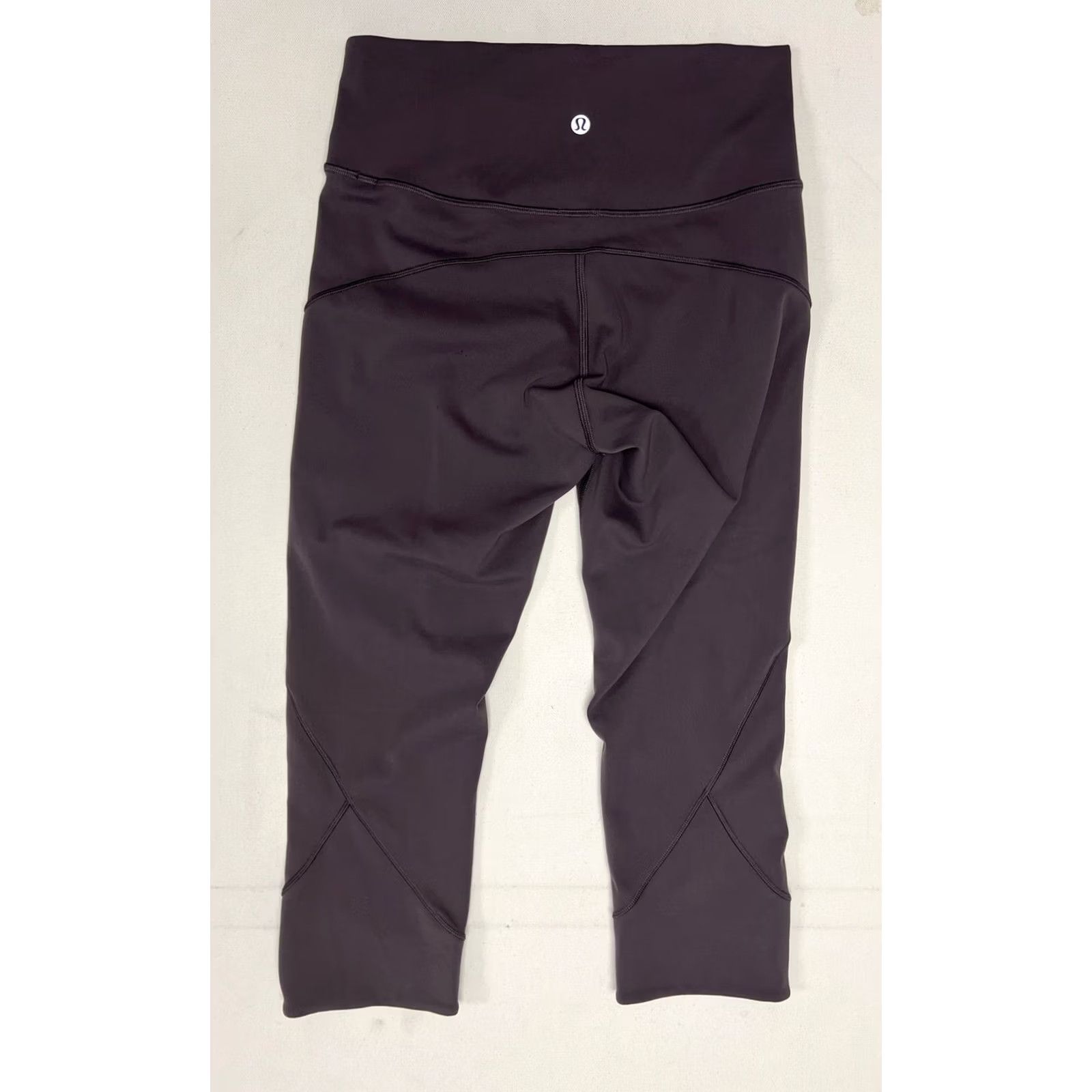 Lululemon Lululemon In Movement Crop Leggings Women 6 Purple Everlux 19" Inseam Athletic Size 28" / US 6 / IT 42 - 2 Thumbnail