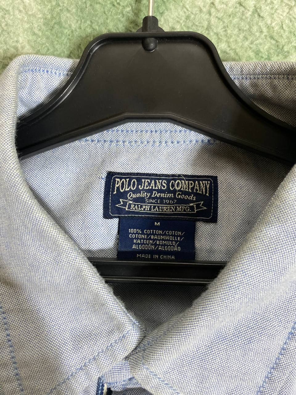 Polo Ralph Lauren × RRL Ralph Lauren × Vintage Vintage Polo Ralph Lauren Jeans Company Shirt Button-UP Size US M / EU 48-50 / 2 - 4 Thumbnail