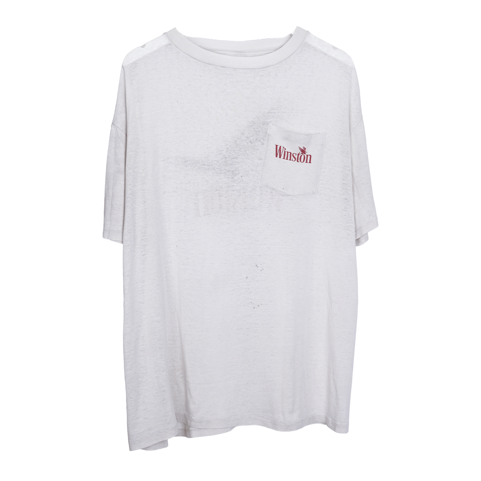 Vintage WHITE WINSTON TEE Size US L / EU 52-54 / 3 - 1 Thumbnail