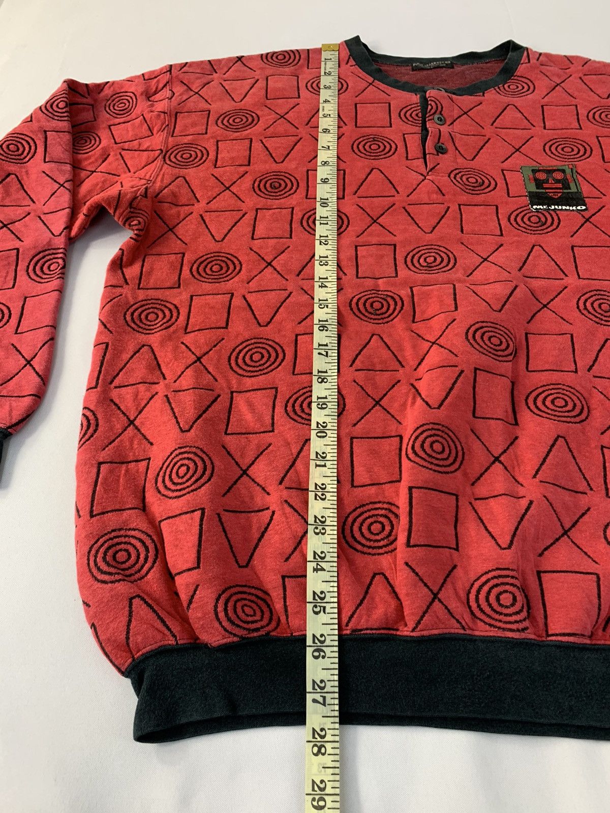 Japanese Brand × Junko Shimada × Mr. Junko Rare 90s Mr Junko Koshino Unique Design Crewneck Pullover Size US L / EU 52-54 / 3 - 9 Thumbnail