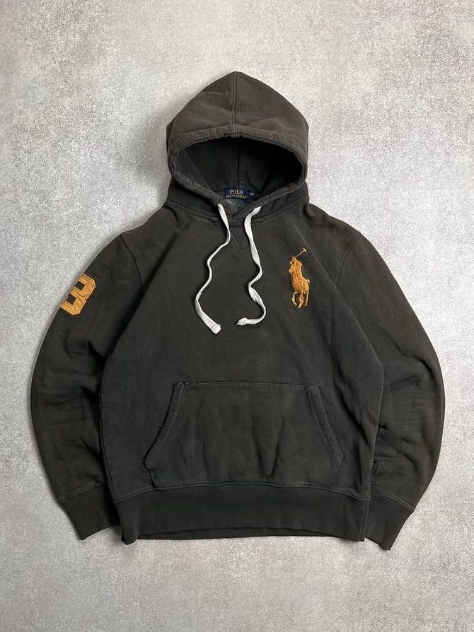 Polo Ralph Lauren Vintage Polo Ralph Lauren Perfect Sun Faded Boxy Hoodie XL Size US XL / EU 56 / 4 - 1 Thumbnail