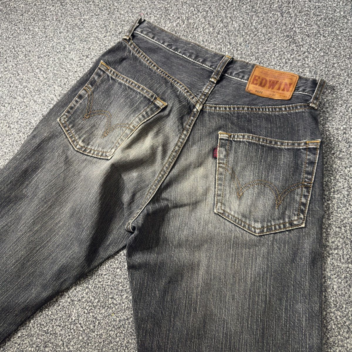Denim & Co. 🔥🇯🇵 Vintage 90s Edwin 503z Rebel Loose Distressed Size US 28 / EU 44 - 8 Thumbnail