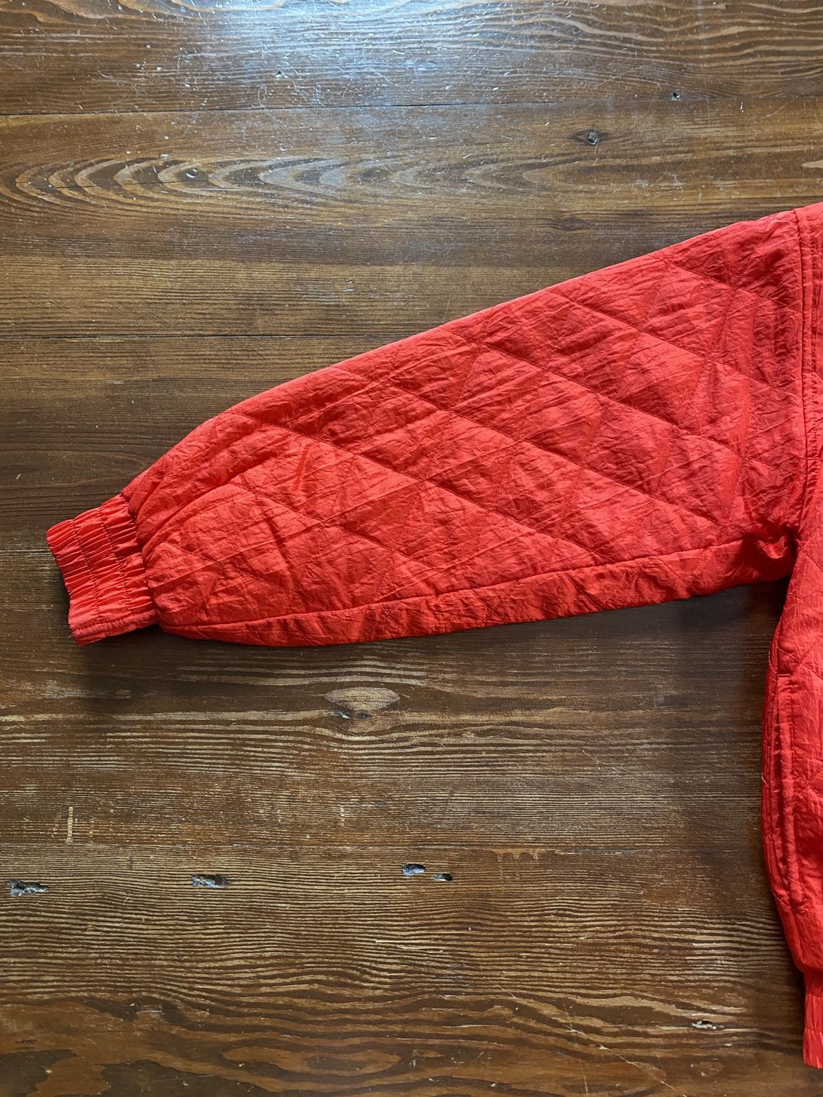 Everlast Vintage 80’s Everlasting Quilted Red Windbreaker Zip Jacket Size US S / EU 44-46 / 1 - 9 Thumbnail