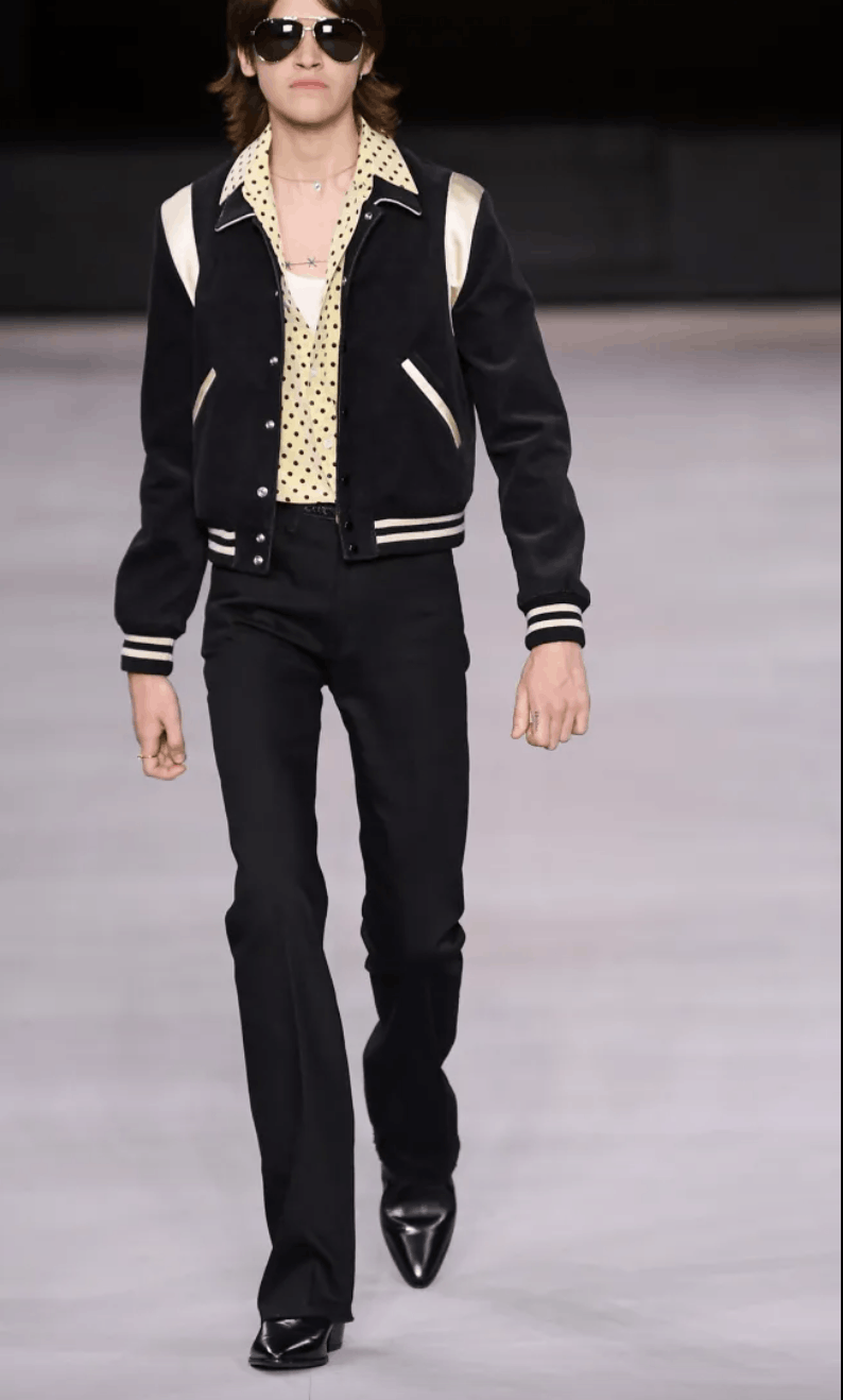 Celine SS20 Celine Leopard Corduroy Teddy Jacket 2020 52 Hedi Size US L / EU 52-54 / 3 - 12 Thumbnail