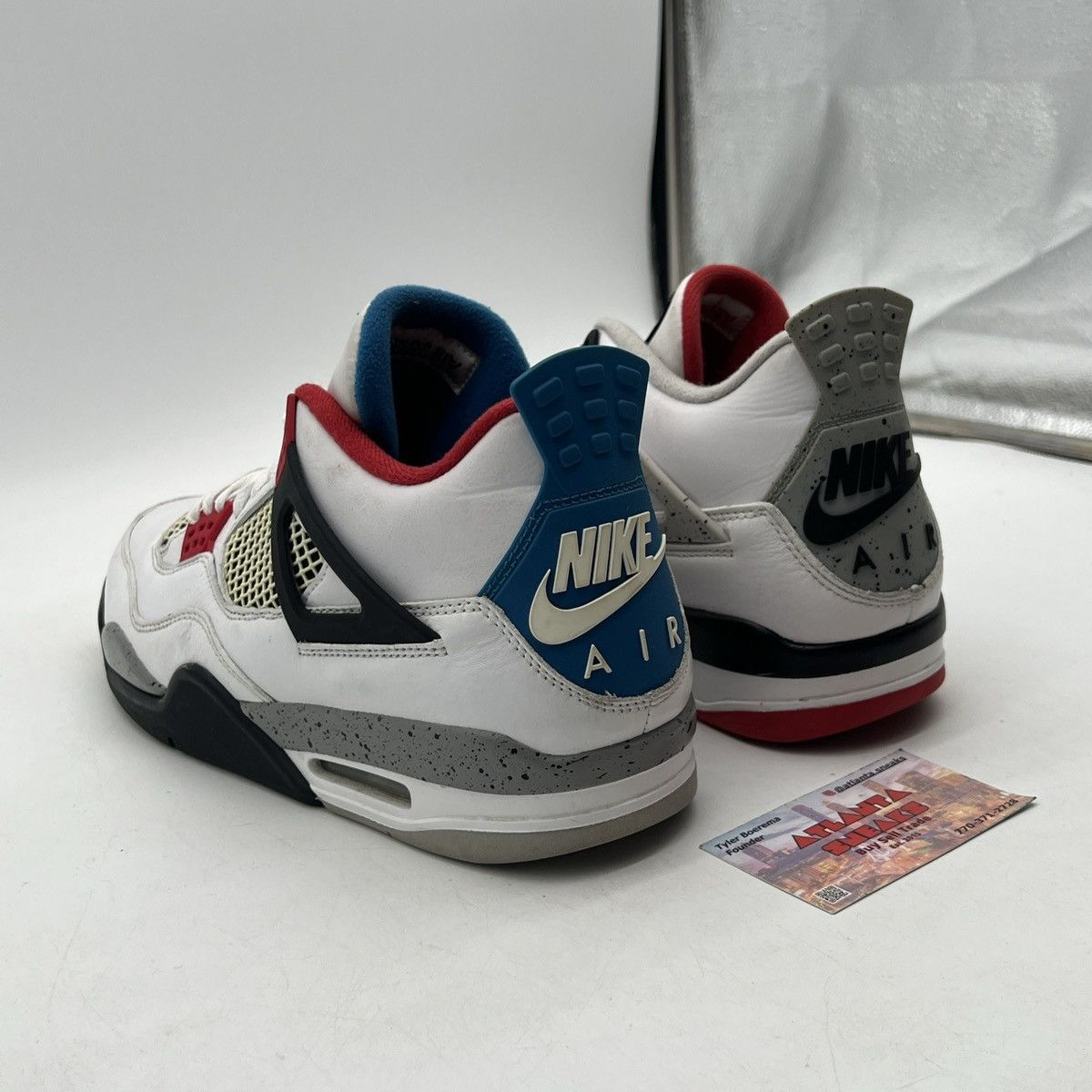 Jordan Brand Air Jordan 4 what the 4 Size US 11.5 / EU 44-45 - 4 Thumbnail