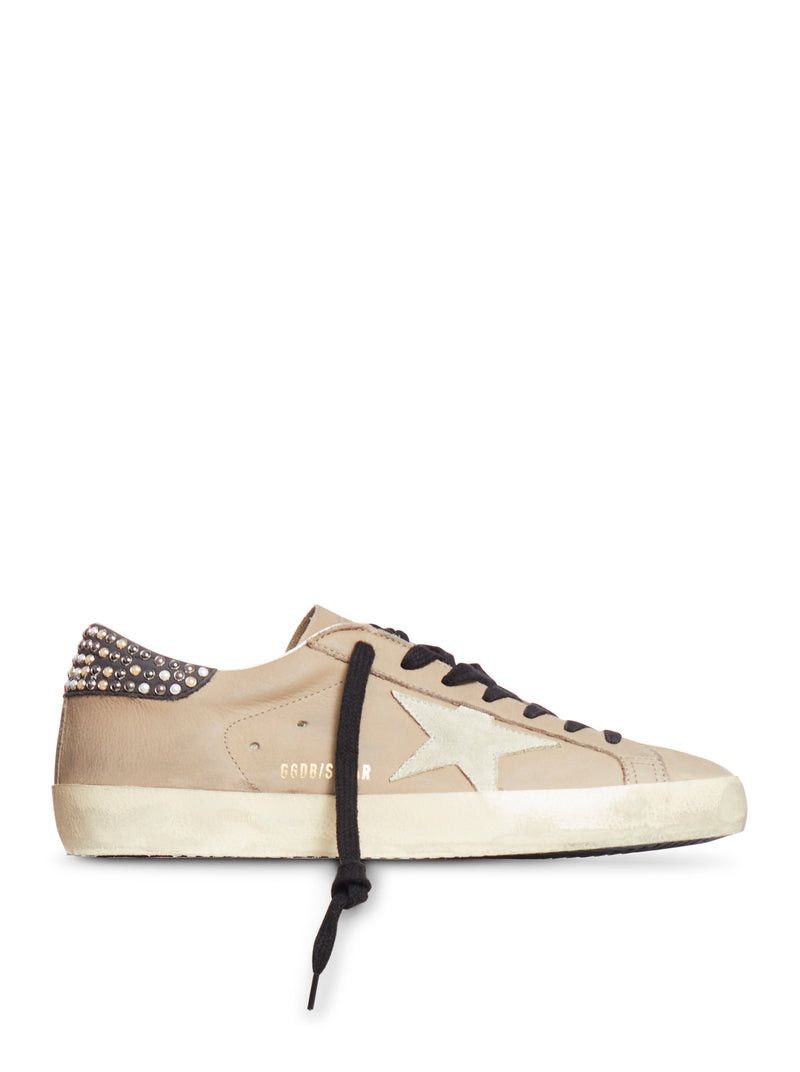 Golden Goose SUPER STAR WITH SWAROVSKI STUDS Size US 7 / EU 40 - 1 Thumbnail