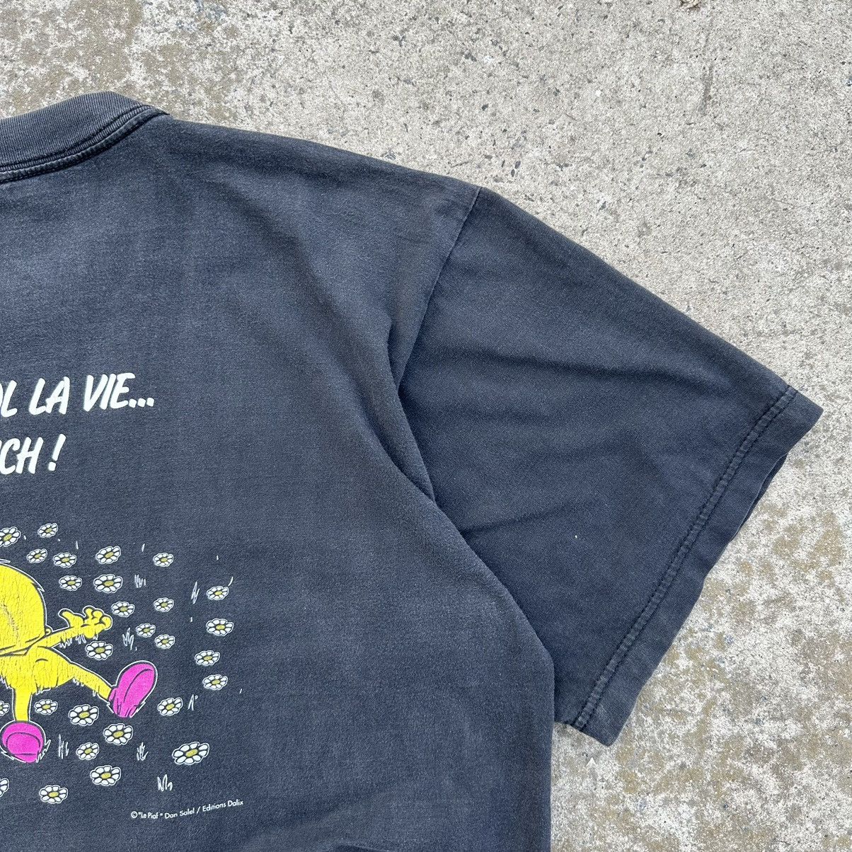 Designer × Vintage Vintage C’est cool La vie… Ouaich T-shirts Big Logo Y2K 90s Size US L / EU 52-54 / 3 - 6 Thumbnail