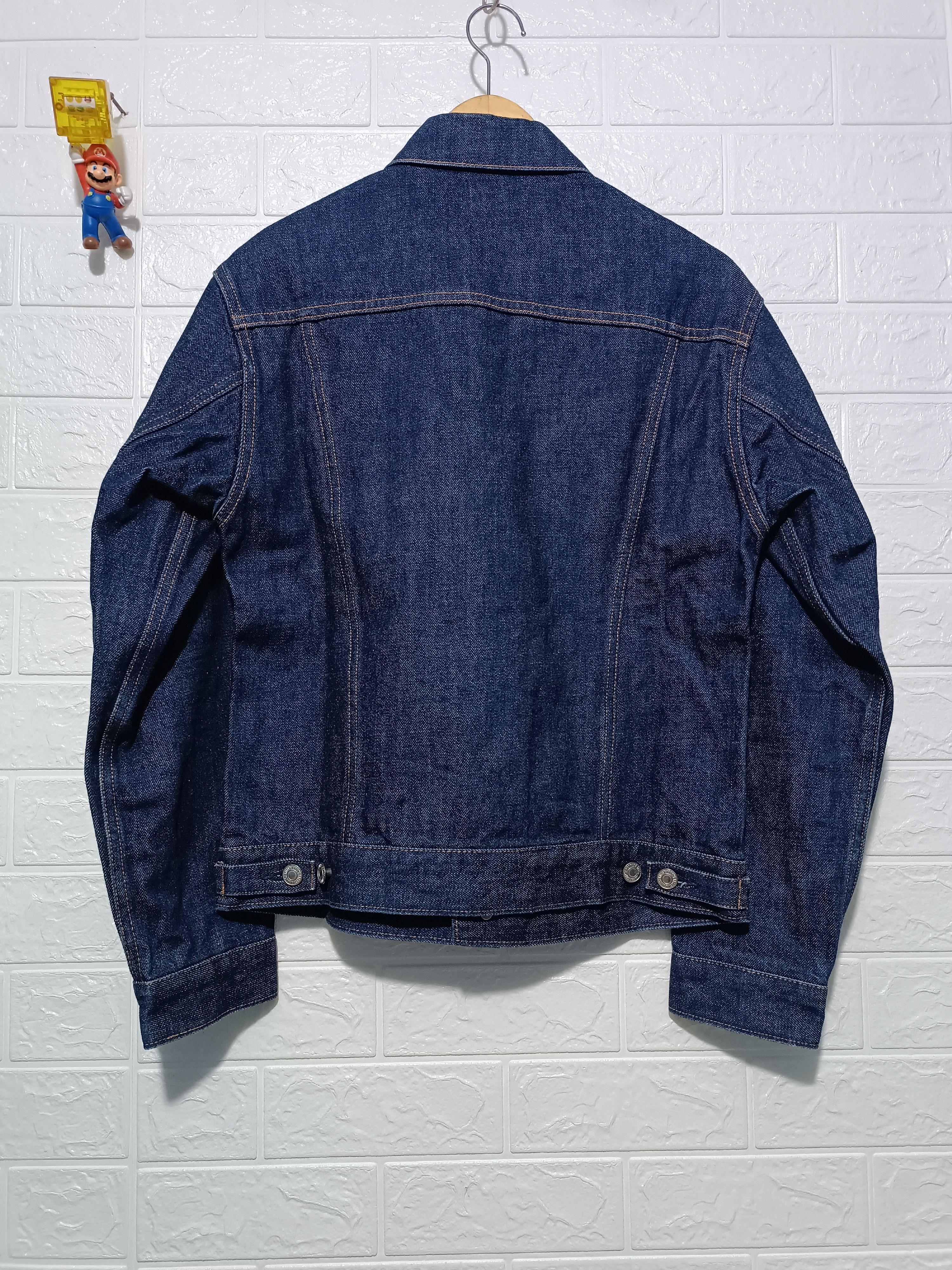 United Arrows United Arrows Trucker Denim Jacket Indigo Selvedge Size US M / EU 48-50 / 2 - 6 Thumbnail