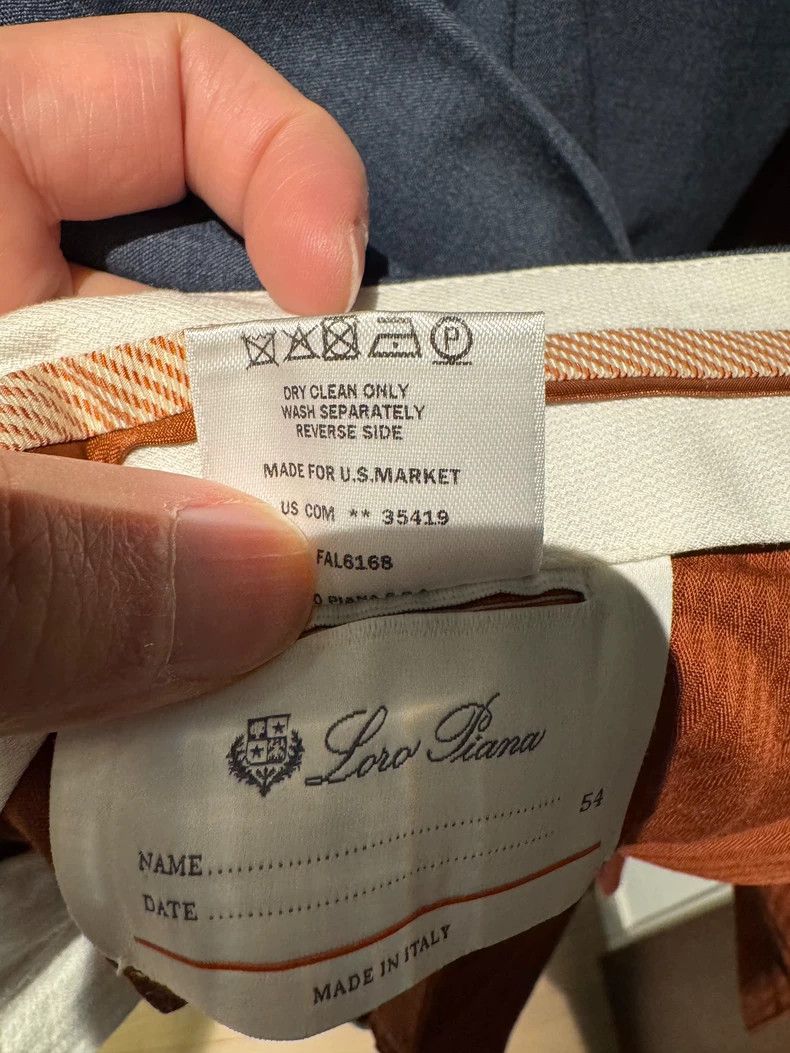 Loro Piana LORO PIANA western style pants Size 54L - 3 Thumbnail
