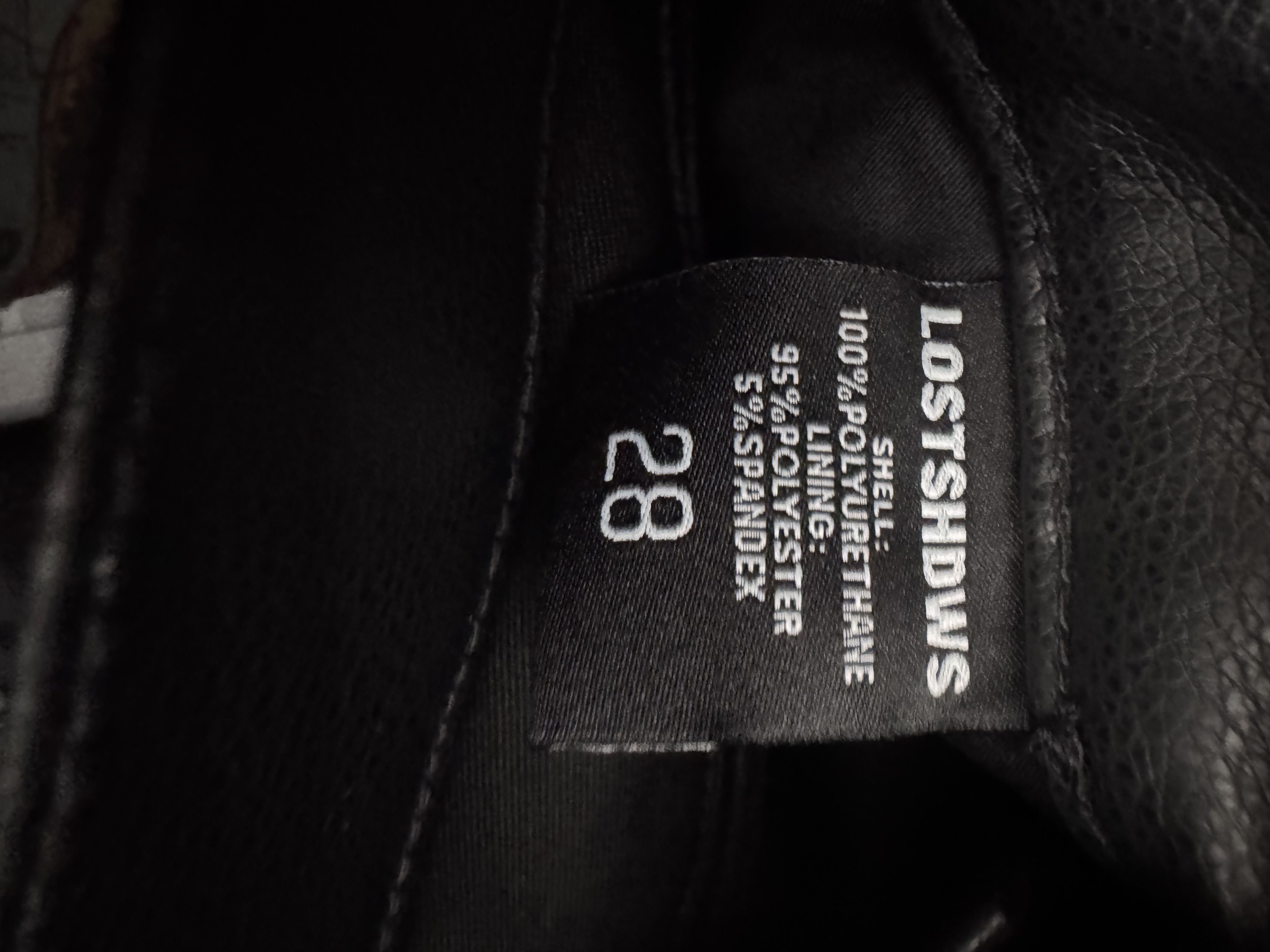 LOSTSHDWS LOSTSHDWS Emboss Baggy Denim "Blue" Size US 28 / EU 44 - 5 Thumbnail