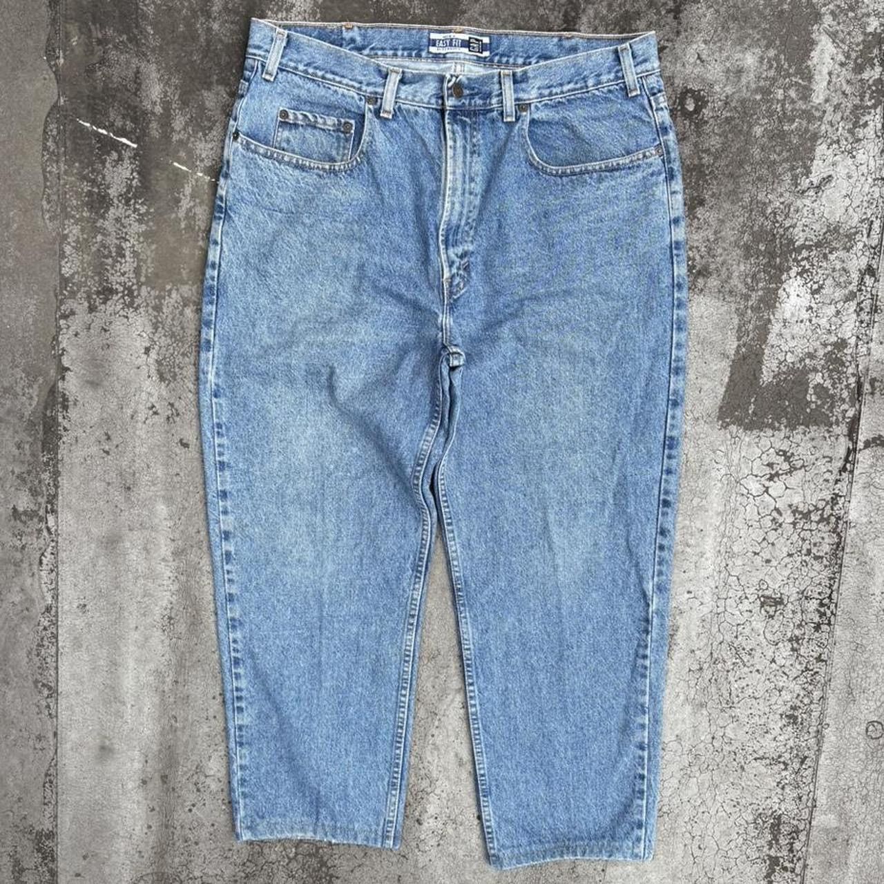 Gap Vintage 90s Gap Denim Best Basics Blue Easy Fit Denim Jeans Size US 36 / EU 52 - 2 Thumbnail