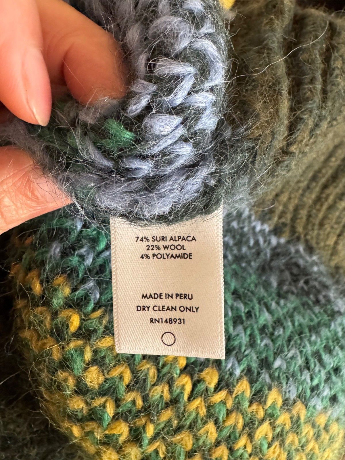 The Elder Statesman The Elder Statesman Topo Jacquard Suri Alpaca Vest Size L Size US L / EU 52-54 / 3 - 3 Thumbnail