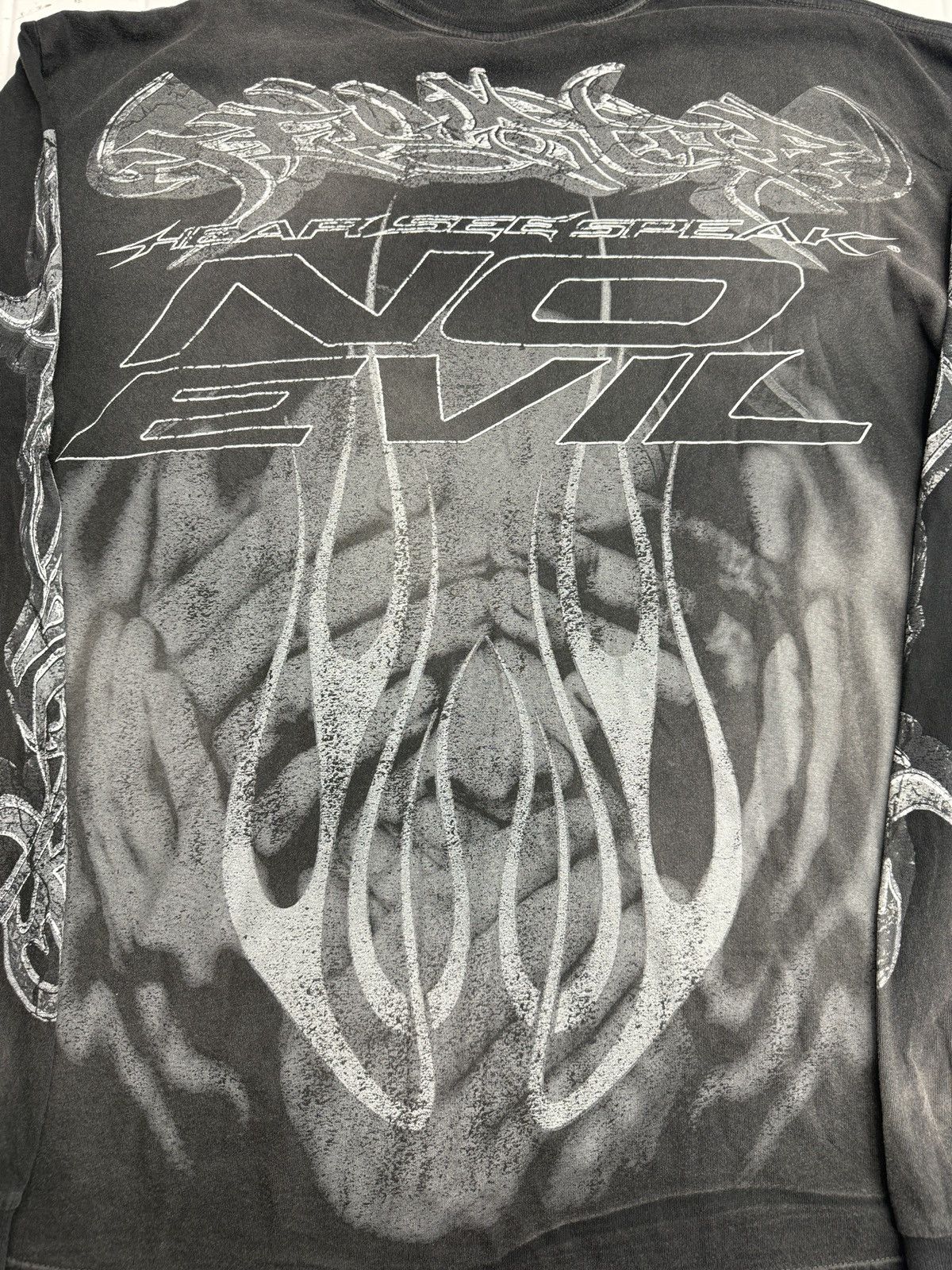 HELLSTAR Hellstar No Evil Long Sleeve T-shirt Size US M / EU 48-50 / 2 - 4 Thumbnail