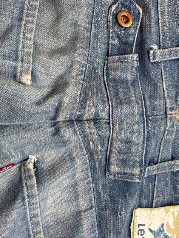 Levi's Rare Levi’s Archive Cinch Back Denim Star Zipper Jeans Size US 31 - 8 Thumbnail