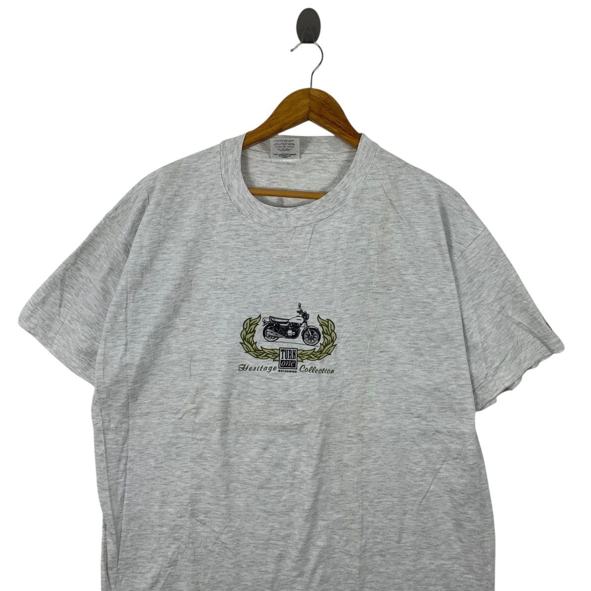 Vintage Vintage 1996 KAWASAKI JAPAN Z1 Motorcycle Tee Shirt Top Size US XL / EU 56 / 4 - 2 Thumbnail