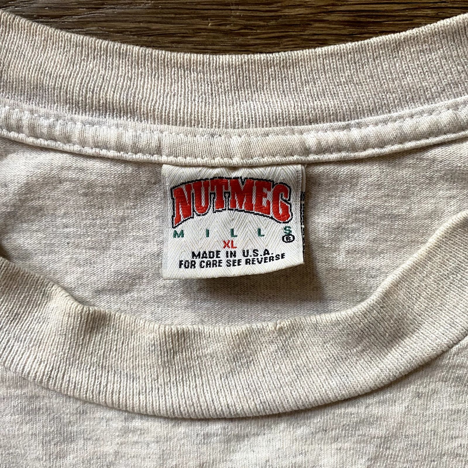 Nutmeg 90s Nutmeg Oakland Raiders Tee Shirt Size US XL / EU 56 / 4 - 3 Thumbnail
