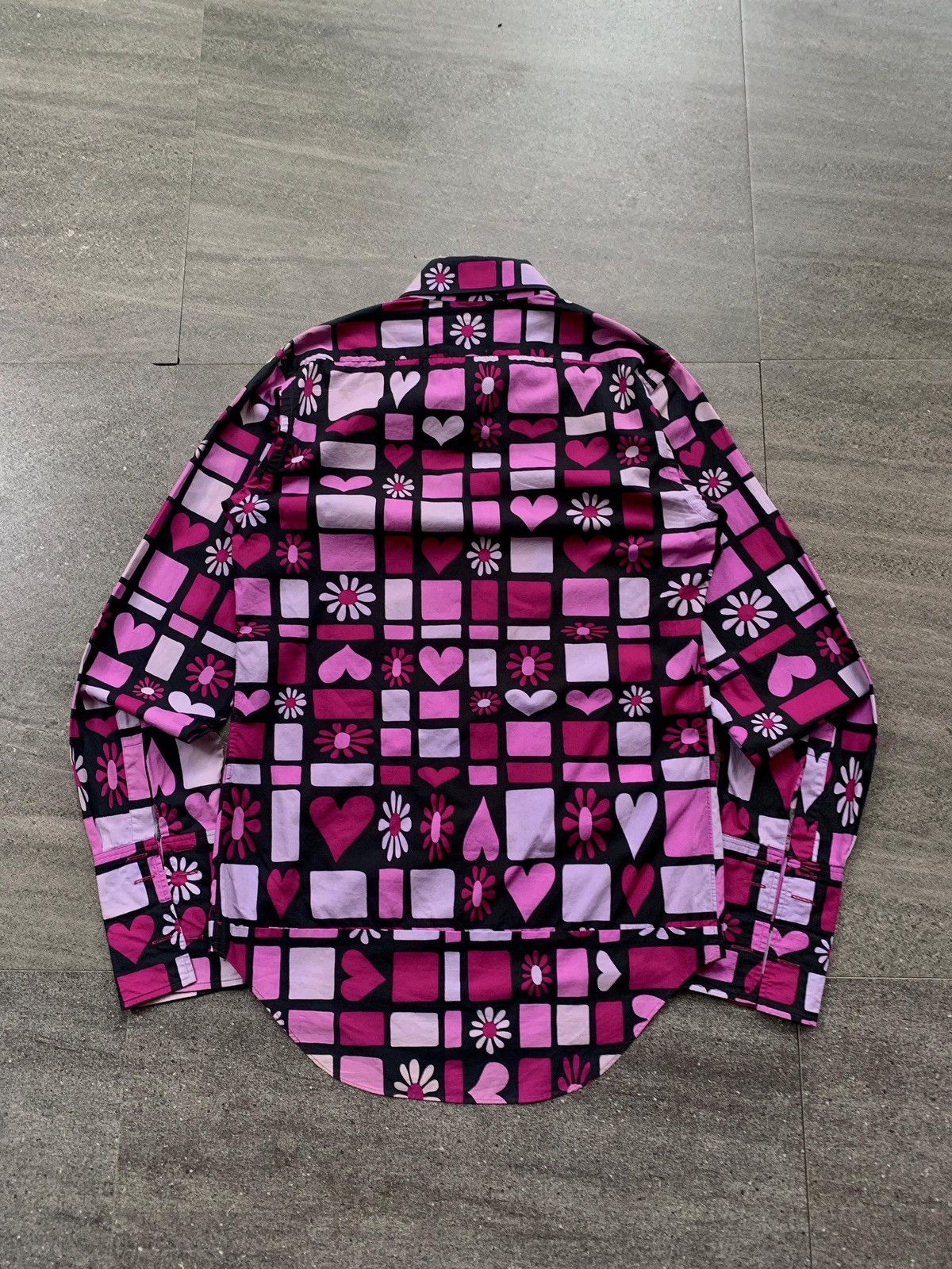 Junya Watanabe FREE TAX! AD 2004 Love Printed Shirt Size US S / EU 44-46 / 1 - 7 Thumbnail