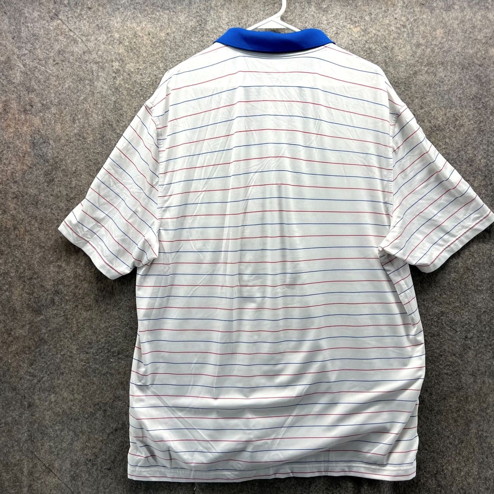 Vineyard Vines Vineyard Vines Polo Shirt Mens XL White Blue Striped Whale Preppy Stretch Extra Size US XL / EU 56 / 4 - 5 Thumbnail