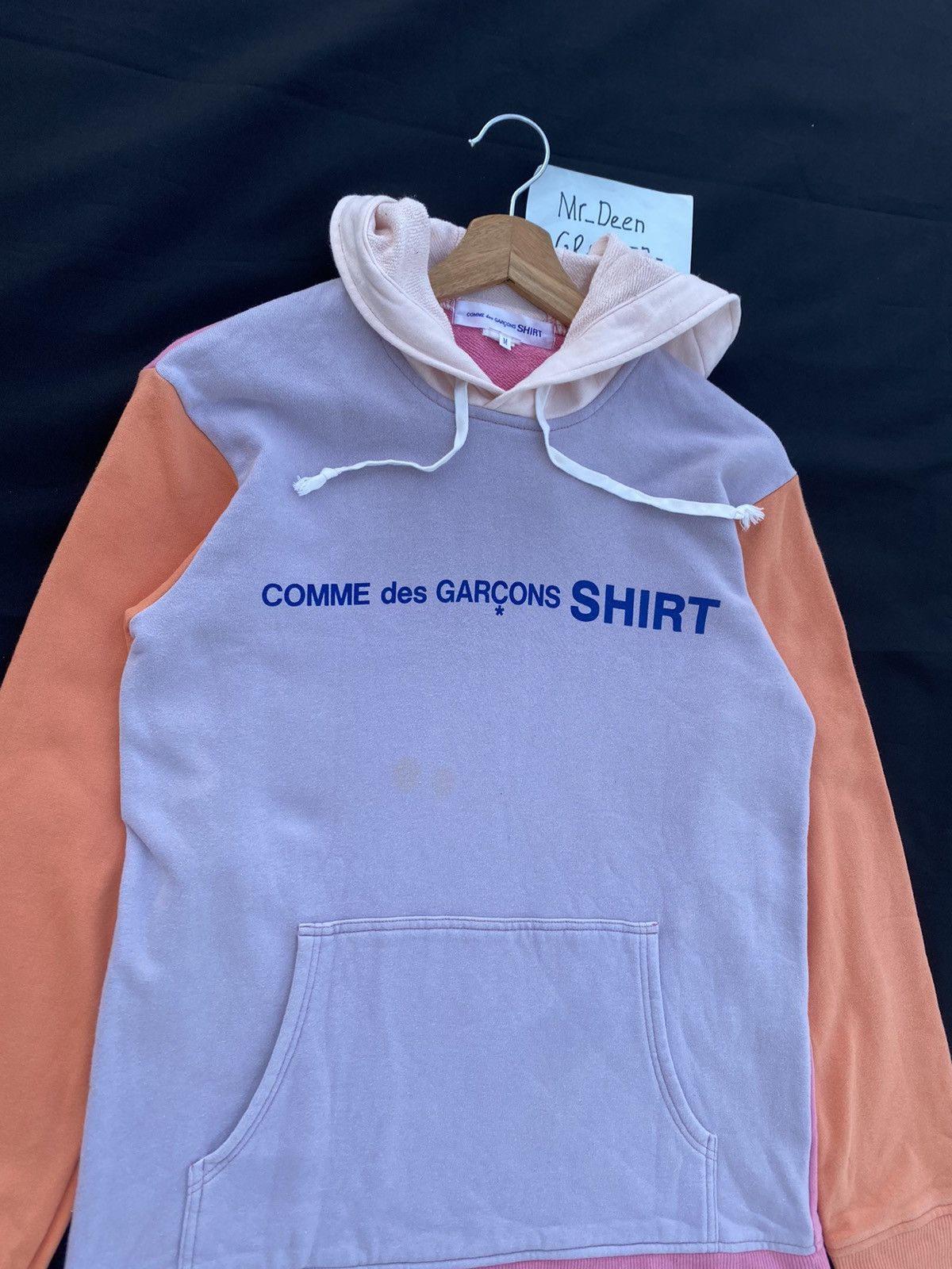 Comme des Garcons Rare Vintage COMME des GARCONS SHIRT Spellout Hoodie Size US M / EU 48-50 / 2 - 9 Thumbnail