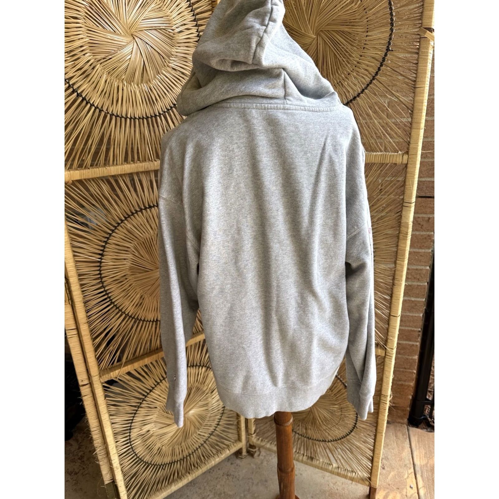 Vintage Peloton Women's Pullover Hoodie Gray Medium Pocket Half Zip Sweatshirt Sweatshirt (Regular) Mens? Womens? Size M / US 6-8 / IT 42-44 - 4 Thumbnail