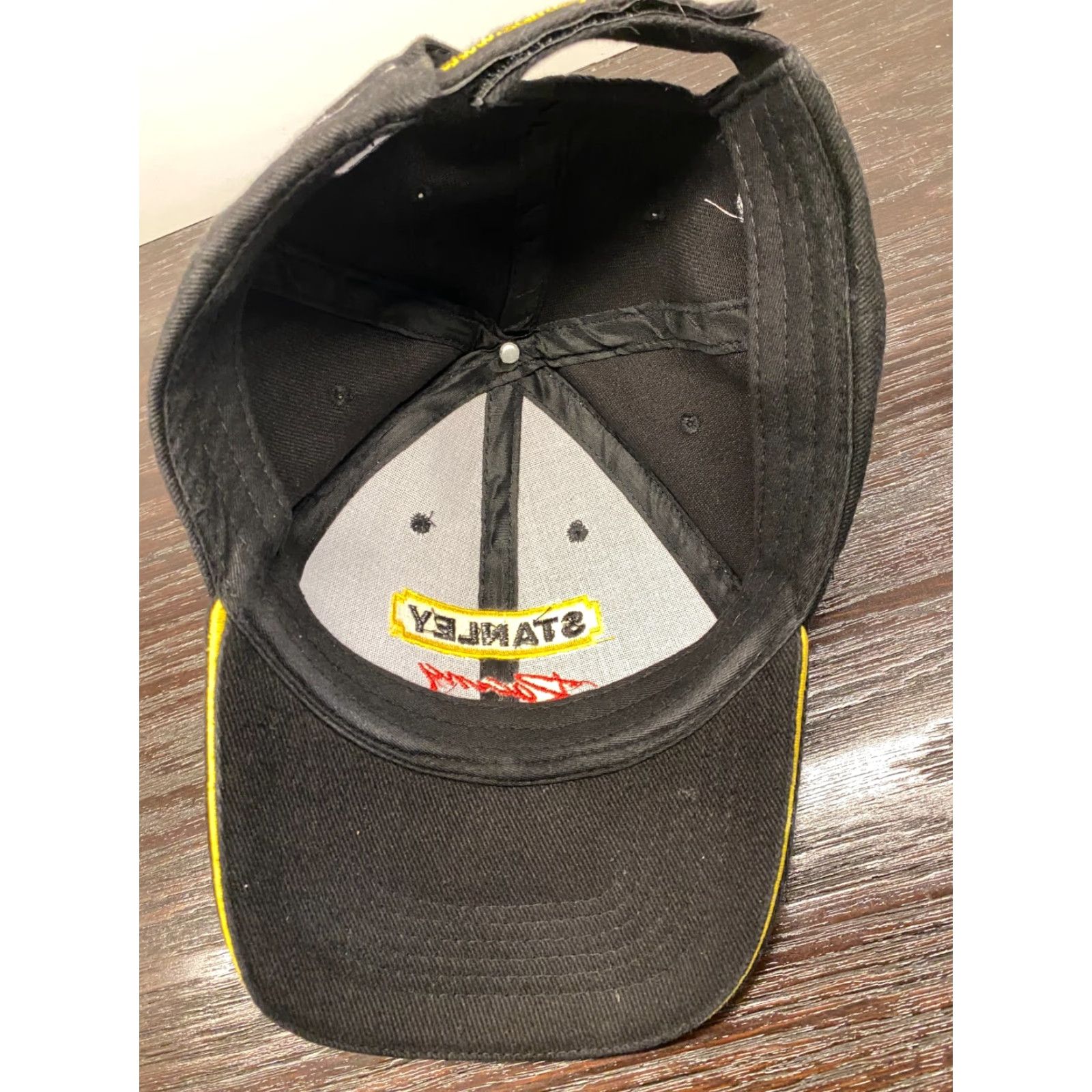 Vintage Stanley Racing Hat Mens One Size Black NASCAR Strapback #9 #19 Adjustable Size ONE SIZE - 6 Thumbnail