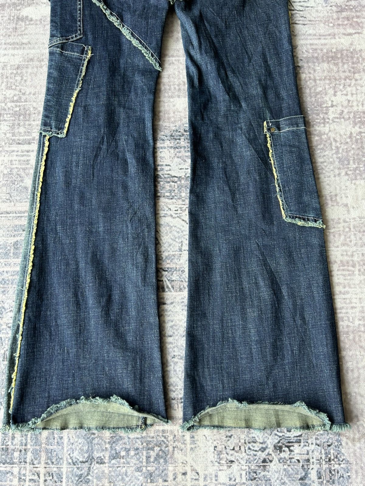 14th Addiction Y2K Flared Cargo Pants Size US 28 / EU 44 - 9 Thumbnail
