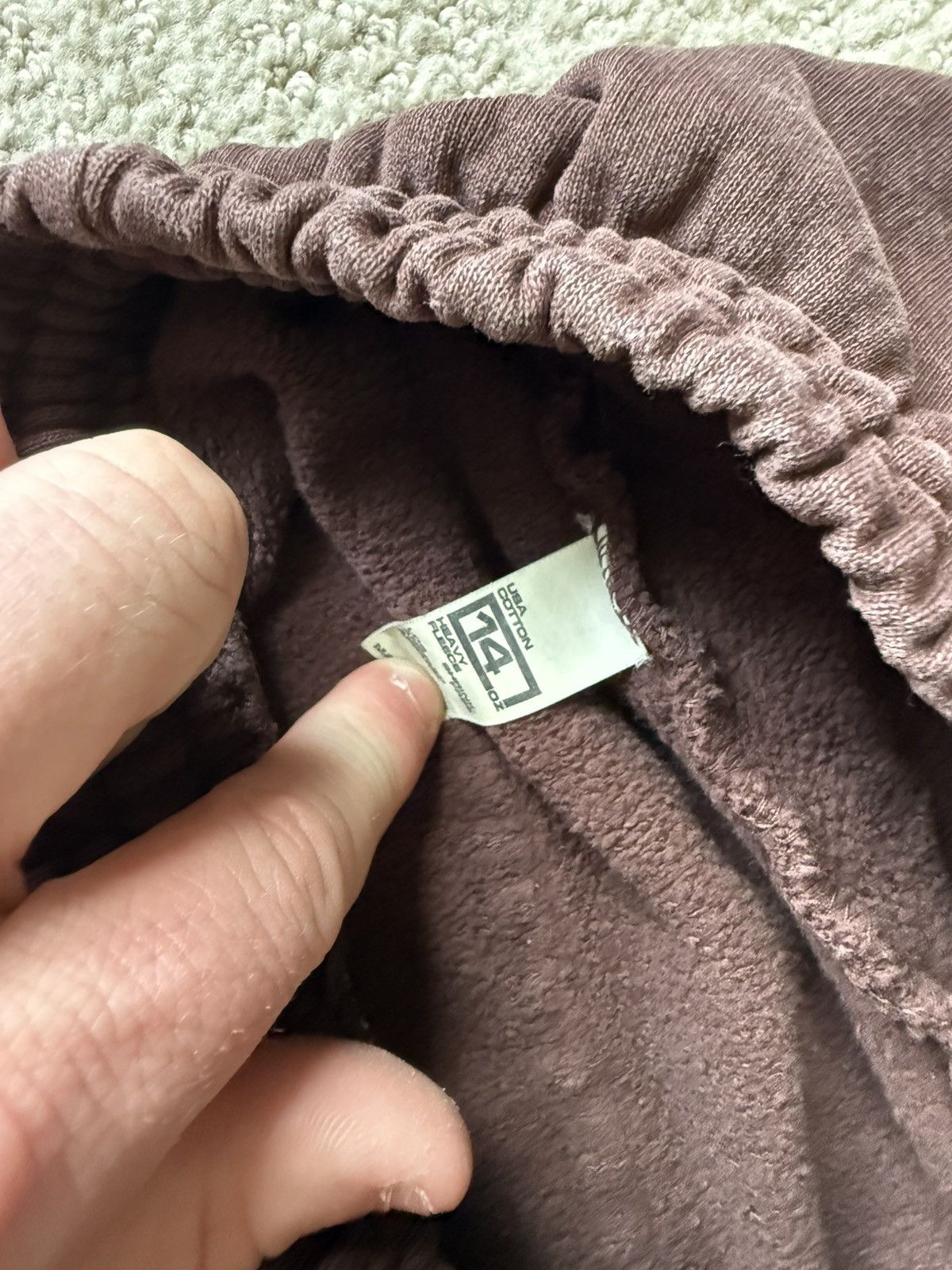 Los Angeles Apparel Dark Brown Sweatpants Size US 30 / EU 46 - 3 Thumbnail