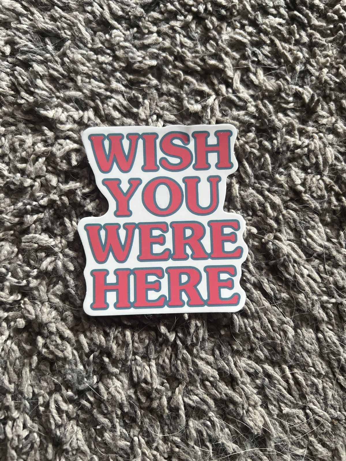 Hypebeast × Vintage Wish You Were Here Sticker Size ONE SIZE - 1 Thumbnail