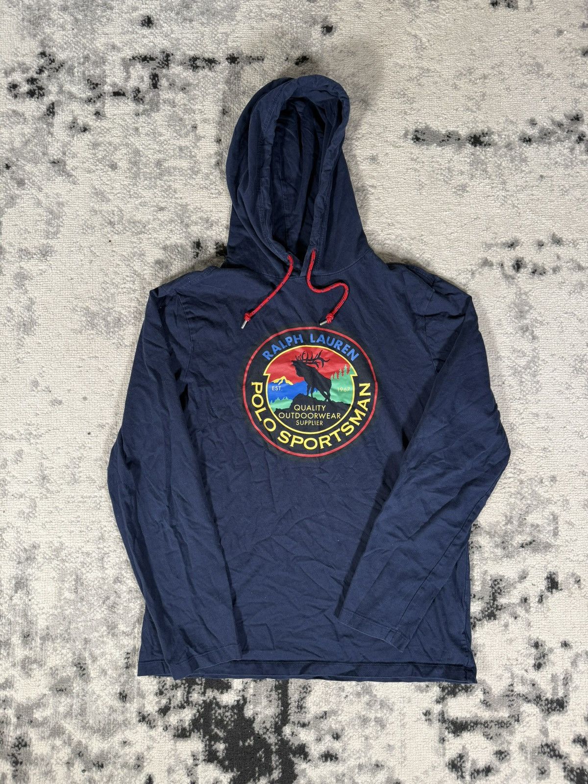 Polo Ralph Lauren Vintage Ralph Lauren Country Lightweight Hoodie Size US S / EU 44-46 / 1 - 1 Thumbnail