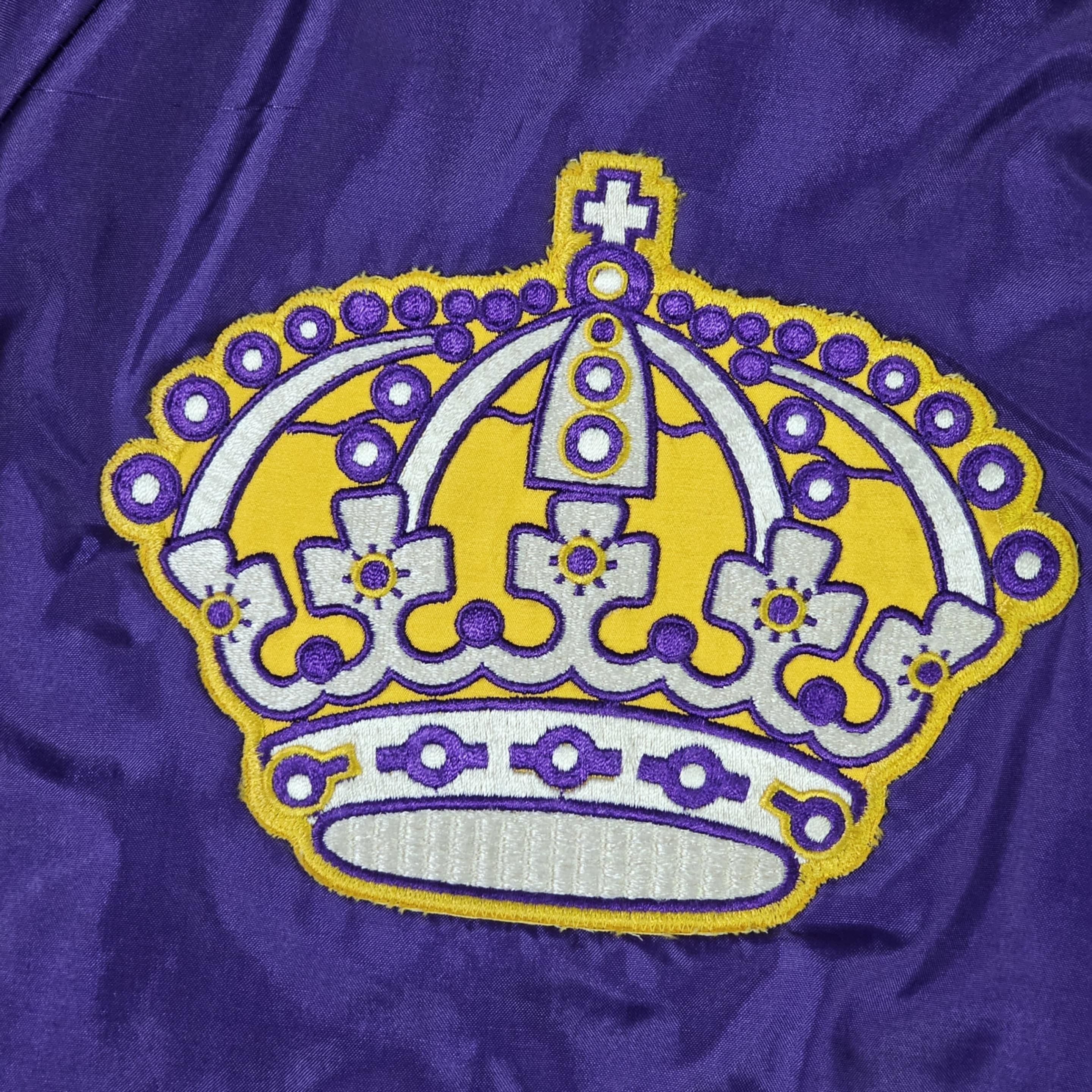 NHL Los Angeles Kings Vintage 70s Starter Satin Bomber Jacket Size US L / EU 52-54 / 3 - 6 Thumbnail