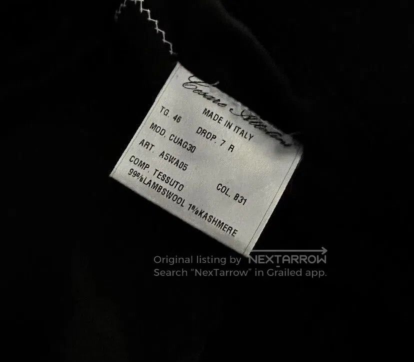 Cesare Attolini navy wool cashmere long coat by cesare attolini. Size US L / EU 52-54 / 3 - 6 Thumbnail