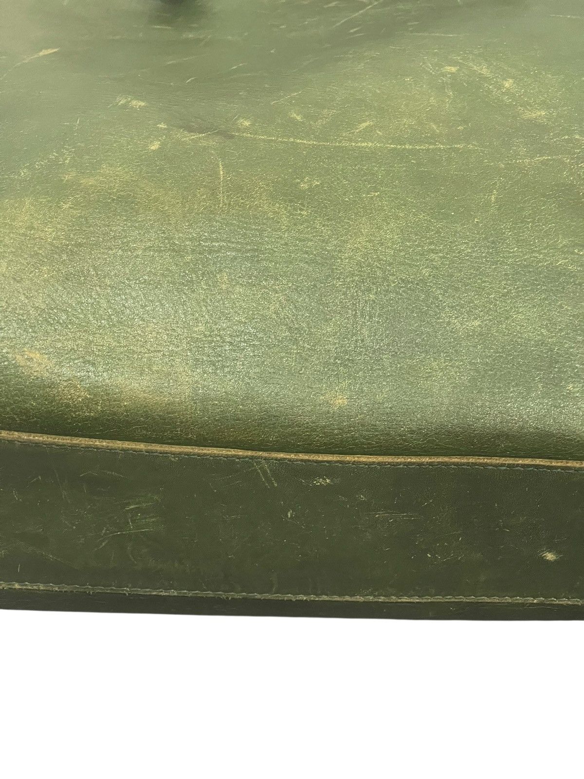 Genuine Leather Full Leather Patina Green Alto Japan Tote Shoulder Bag 2🟩1 Size ONE SIZE - 8 Thumbnail