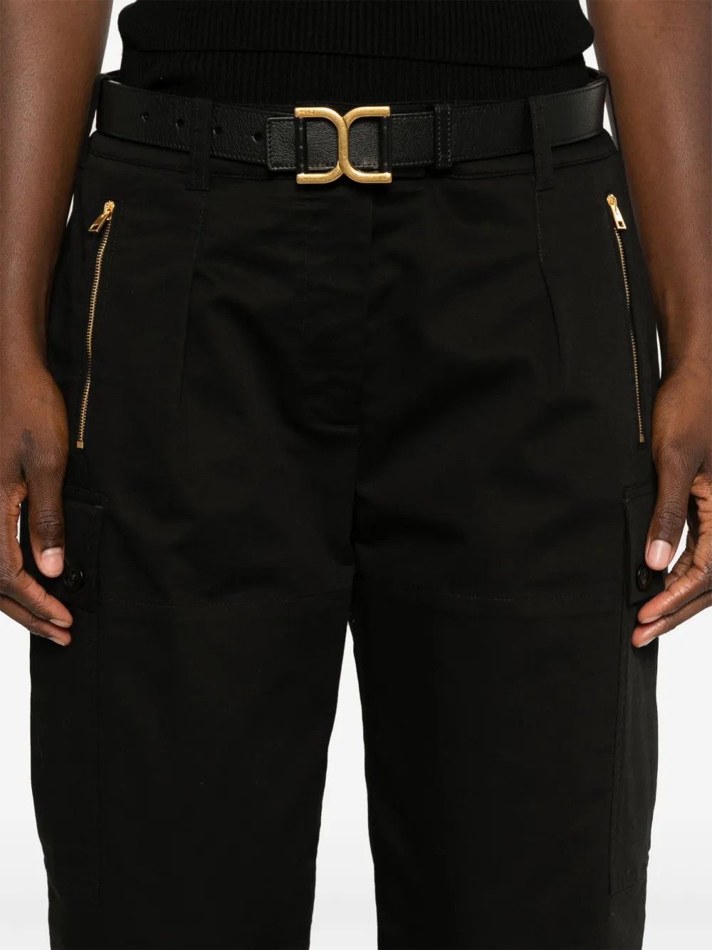 Tom Ford o1y0126 Cargo Pant in Black Size 26" / US 2 / IT 38 - 2 Thumbnail