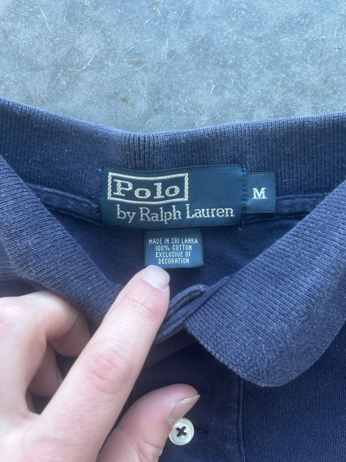 Polo Ralph Lauren × Vintage Vintage Y2K Polo Ralph Lauren Longsleeve Polo Shirt Size US M / EU 48-50 / 2 - 3 Thumbnail