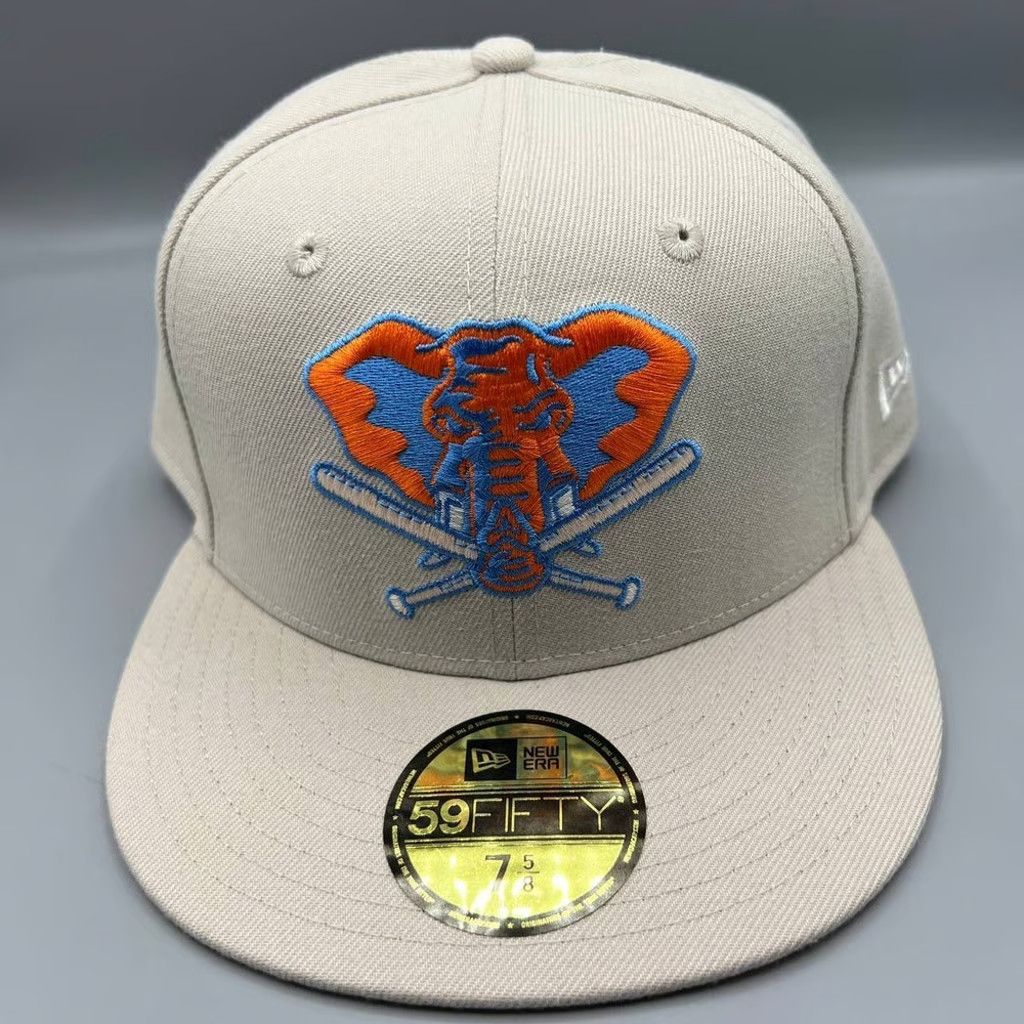 New Era Oakland Athletics Hat Men 7 5/8 59Fifty New Era Fitted Cap Size ONE SIZE - 1 Thumbnail