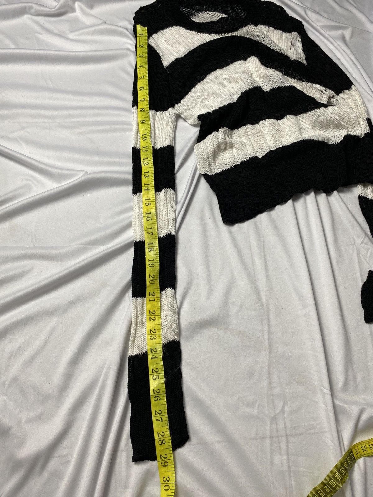 If Six Was Nine × Japanese Brand kurt cobain stripe knitted grunge style Size US S / EU 44-46 / 1 - 7 Thumbnail