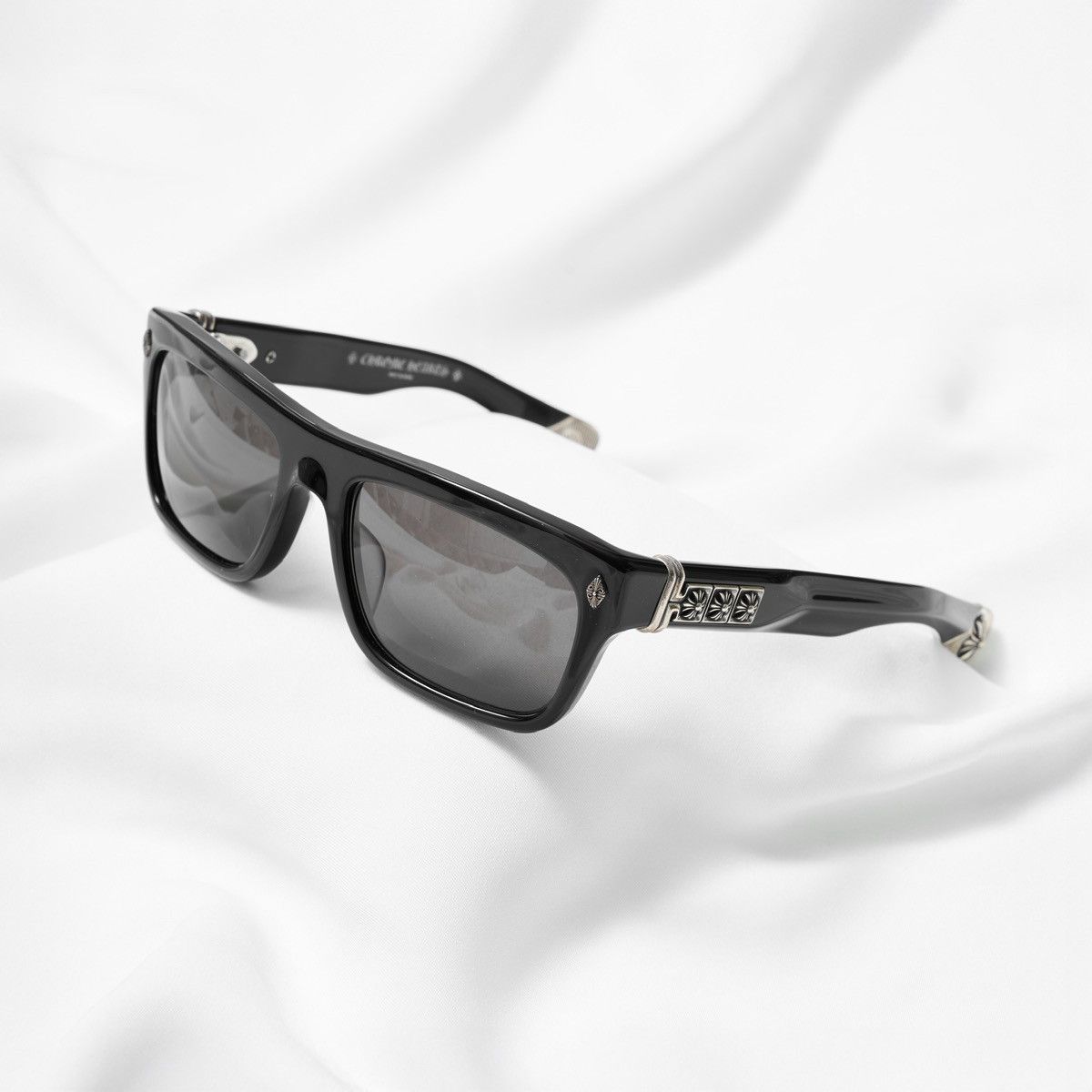 Chrome Hearts CHROME HEARTS SLUSS BUSSIN II BLACK SUNGLASSES Size ONE SIZE - 1 Thumbnail