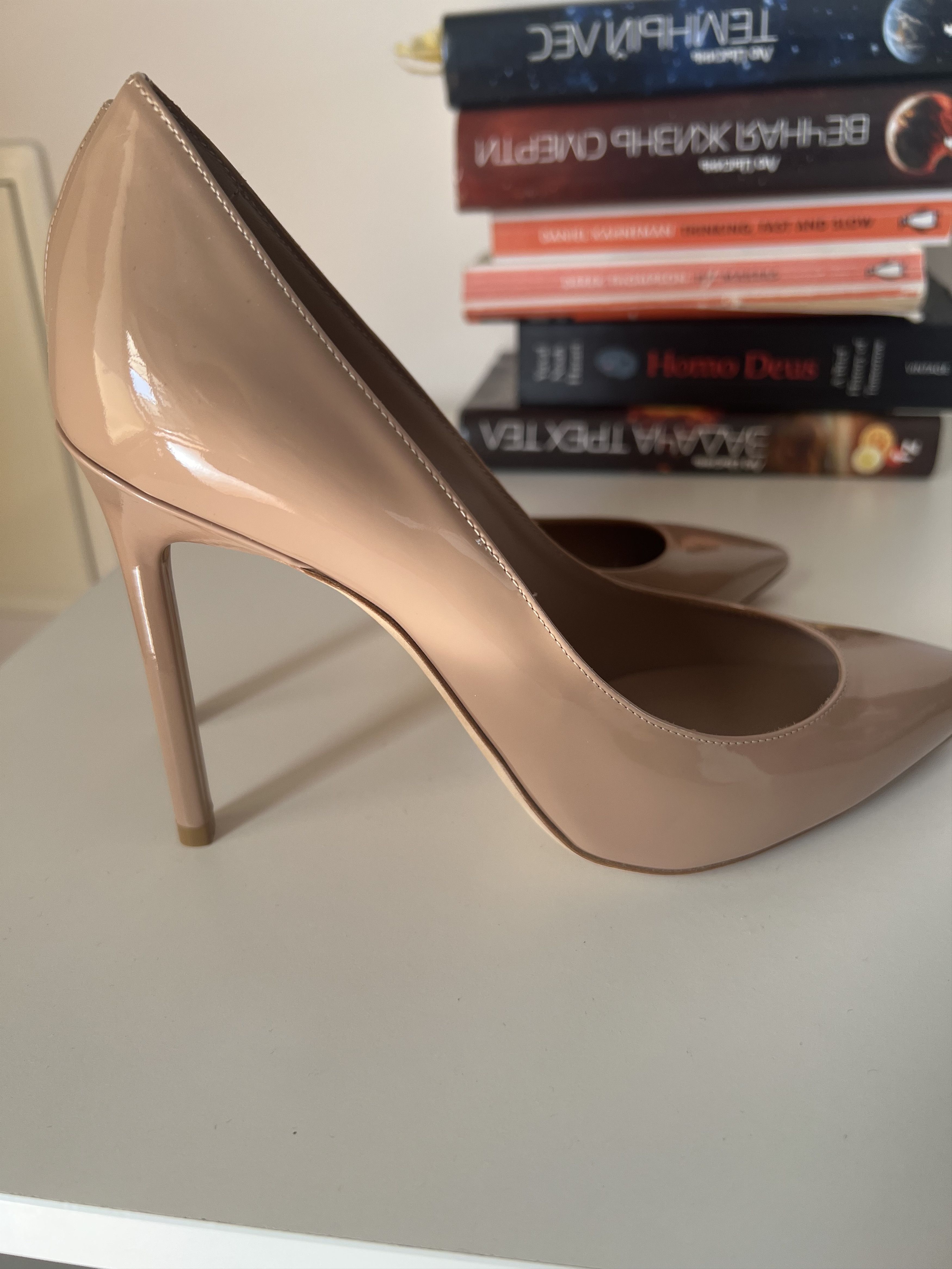 Yves Saint Laurent Classic patent pure beige leather shoes 36,5 Europ size Size US 6 / IT 36 - 4 Thumbnail