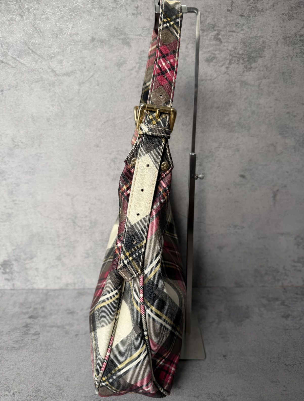 Vivienne Westwood VIVIENNE WESTWOOD - TARTAN HOBO BAG Size ONE SIZE - 2 Thumbnail