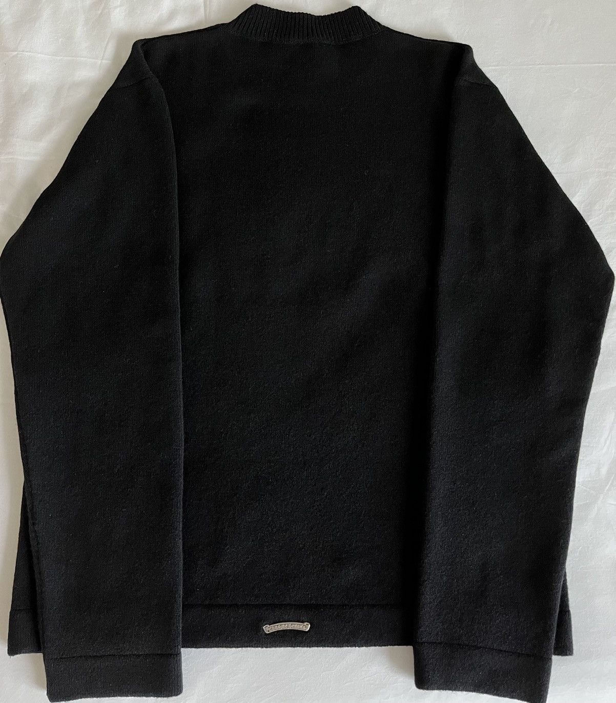 Chrome Hearts ♱ ♱ Chrome Hearts Rare Limited Edition Leather ♱ ♱ ♱ Sweater Size US L / EU 52-54 / 3 - 5 Thumbnail